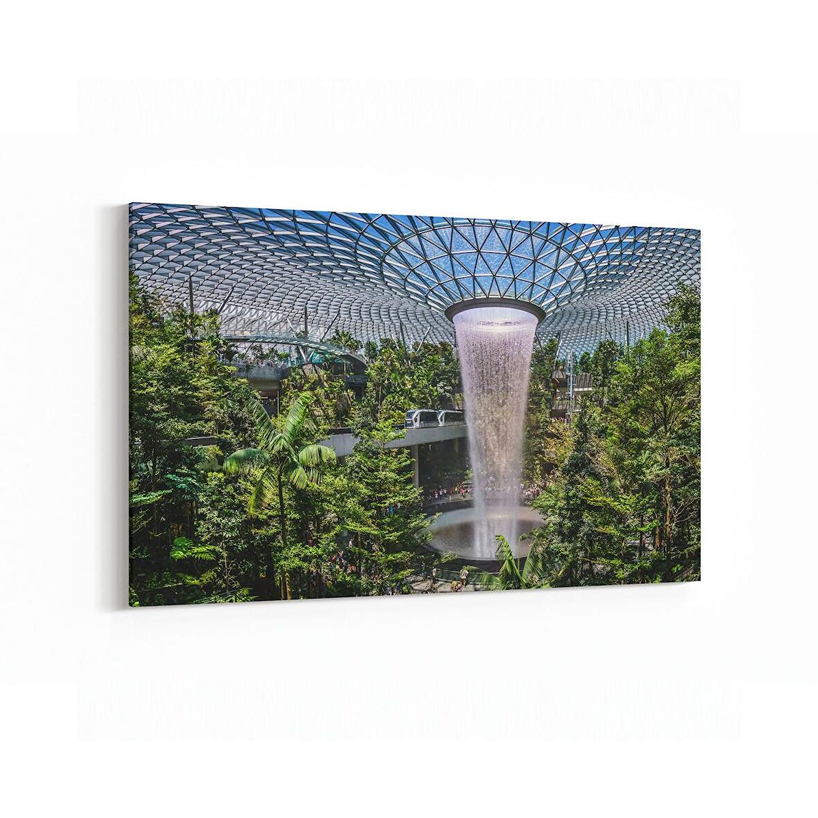 Olla 18113Y Yapı Görseli Yatay Kanvas Tablo (Ölçü: 150X100)