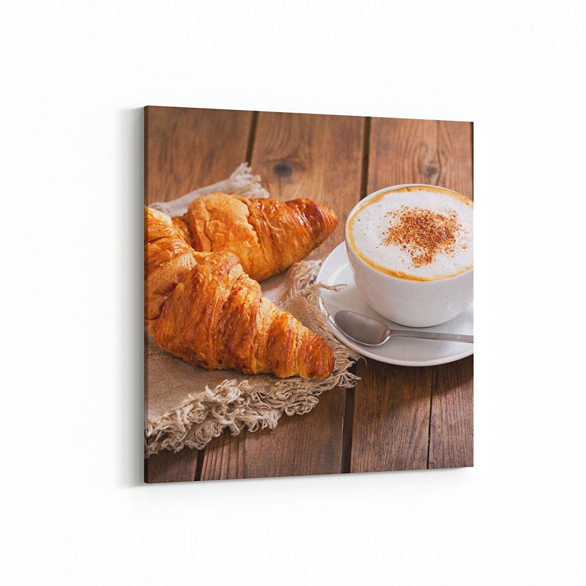 Olla 14994K Gıda Görseli Kare Kanvas Tablo (Ölçü: 30X30)