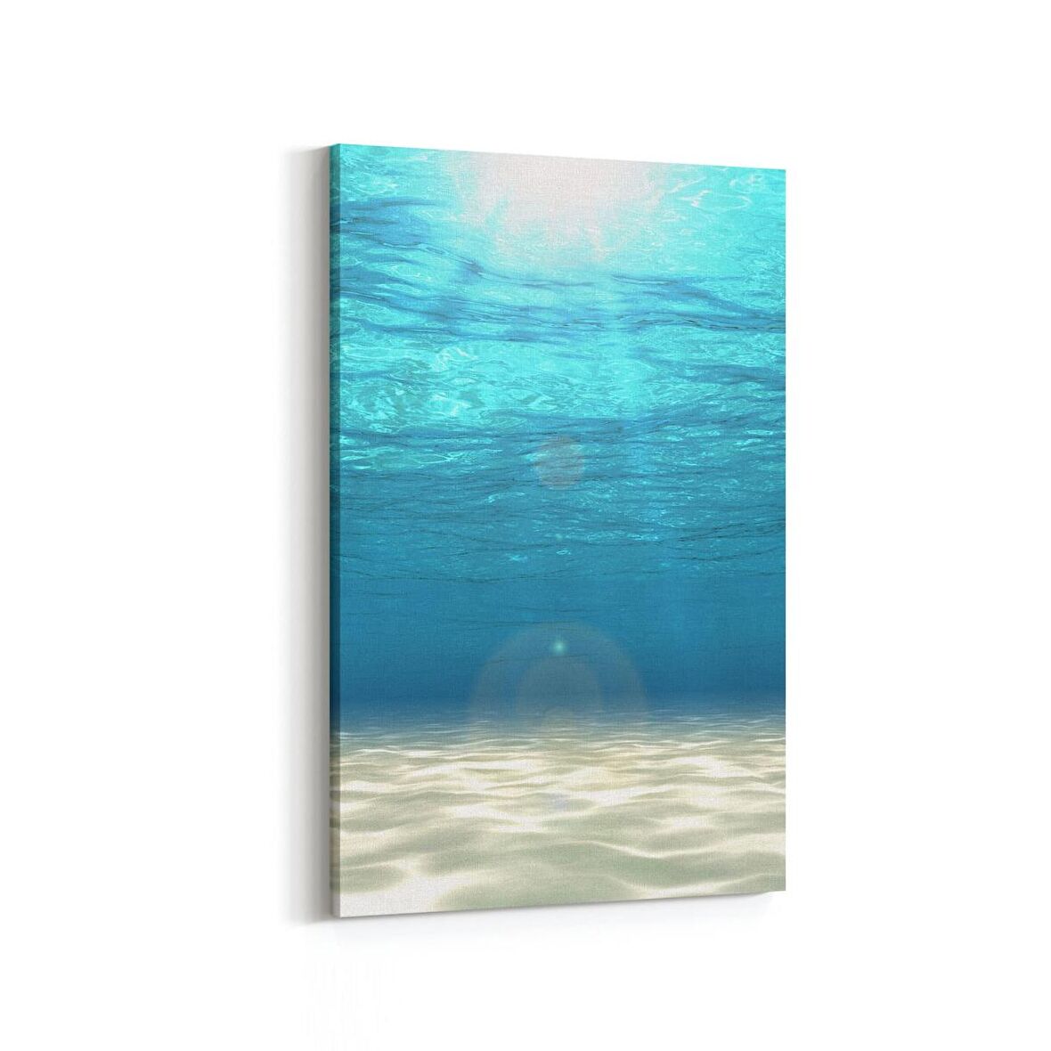 Olla 12988D Deniz / Okyanus Görseli Dikey Kanvas Tablo (Ölçü: 100X150)