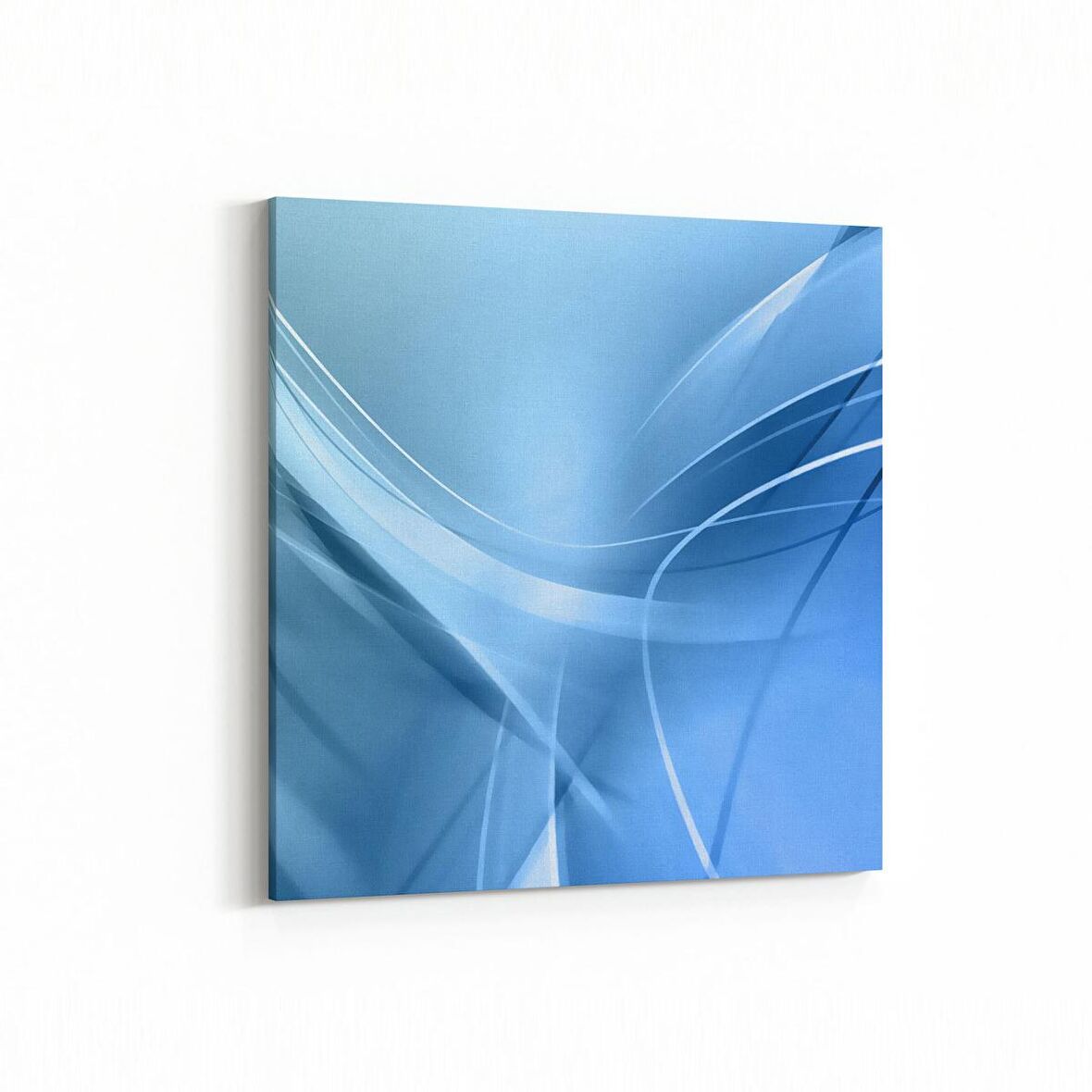 Olla 10117K Abstract Görsel Kare Kanvas Tablo (Ölçü: 100X100)