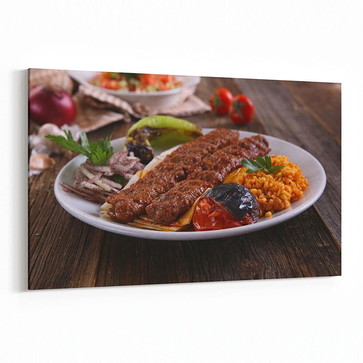 Olla 15029Y Gıda Görseli Yatay Kanvas Tablo (Ölçü: 30X20)