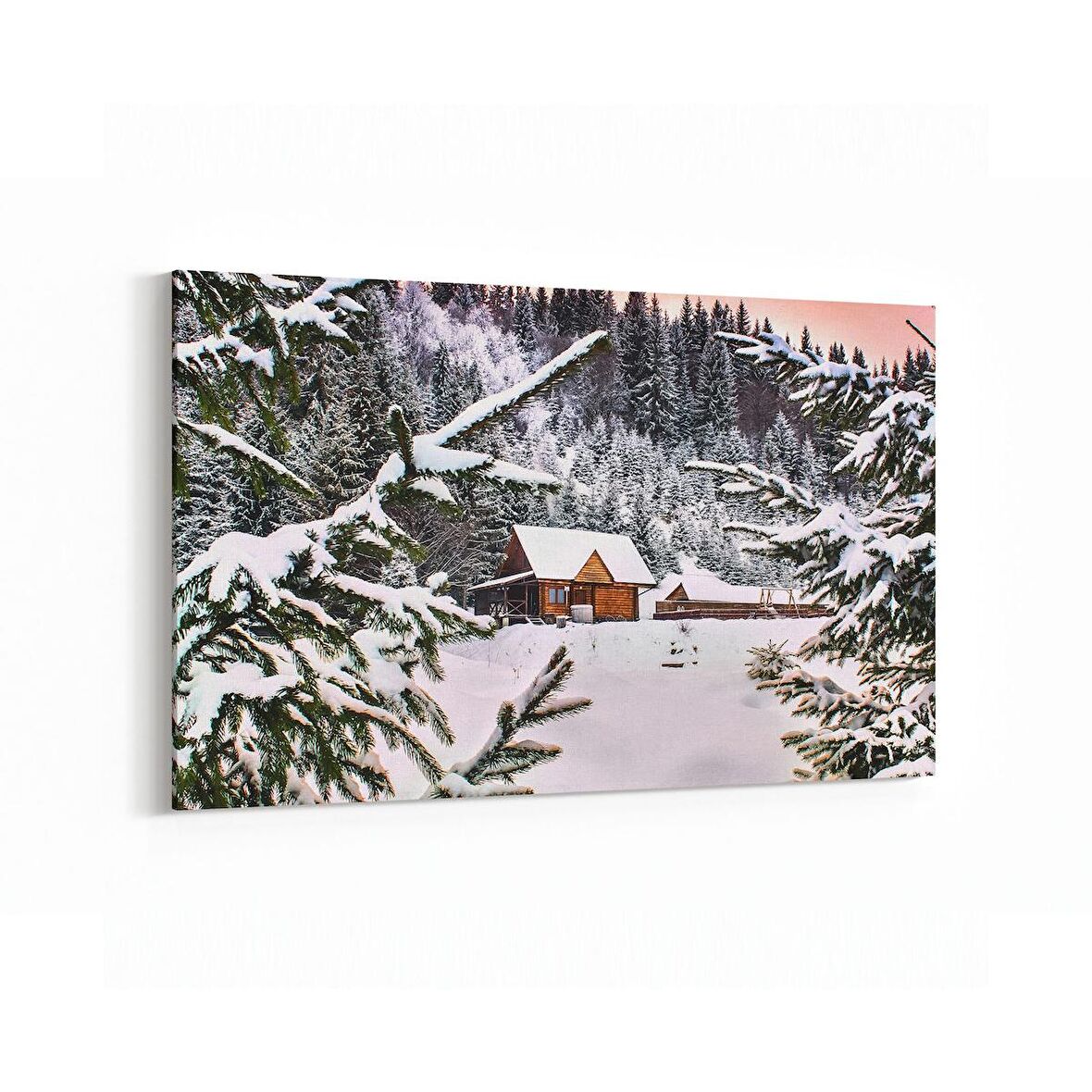 Olla 18368Y Yapı Görseli Yatay Kanvas Tablo (Ölçü: 45X30)