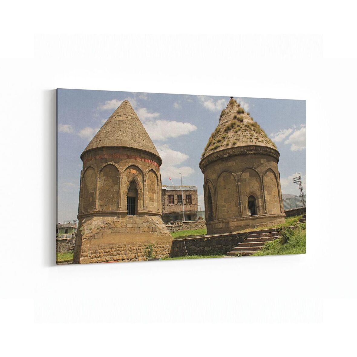 Olla 18757Y Yapı Görseli Yatay Kanvas Tablo (Ölçü: 150X100)