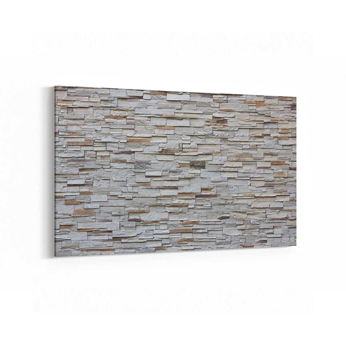 Olla 17357Y Taş / Tuğla Görseli Yatay Kanvas Tablo (Ölçü: 45X30)