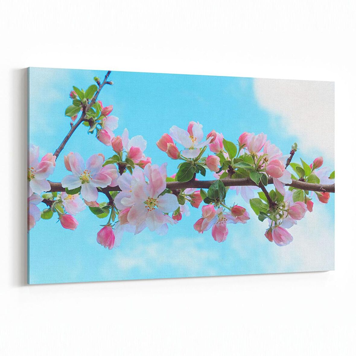 Olla 10582Y Ağaç Görseli Yatay Kanvas Tablo (Ölçü: 45X30)