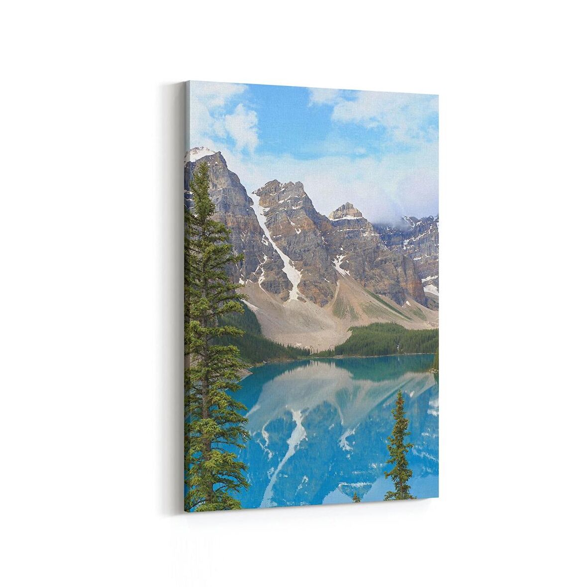 Olla 14067D Doğa / Manzara Görseli Dikey Kanvas Tablo (Ölçü: 60X90)