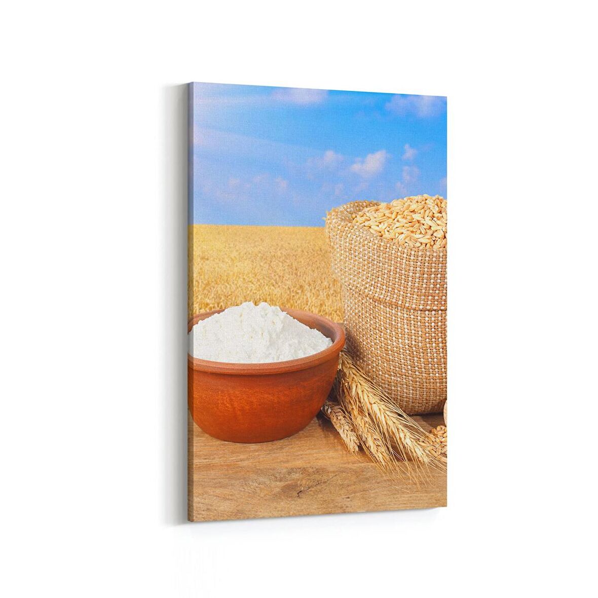 Olla 15236D Gıda Görseli Dikey Kanvas Tablo (Ölçü: 20X30)