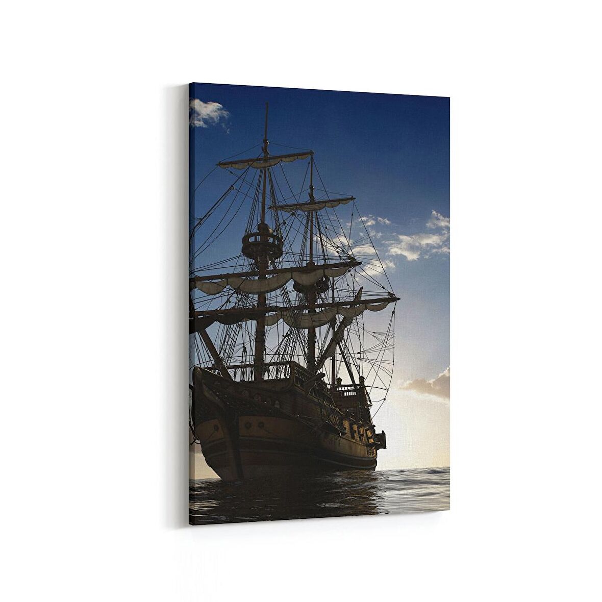 Olla 12318D Araç Görseli Dikey Kanvas Tablo (Ölçü: 60X90)