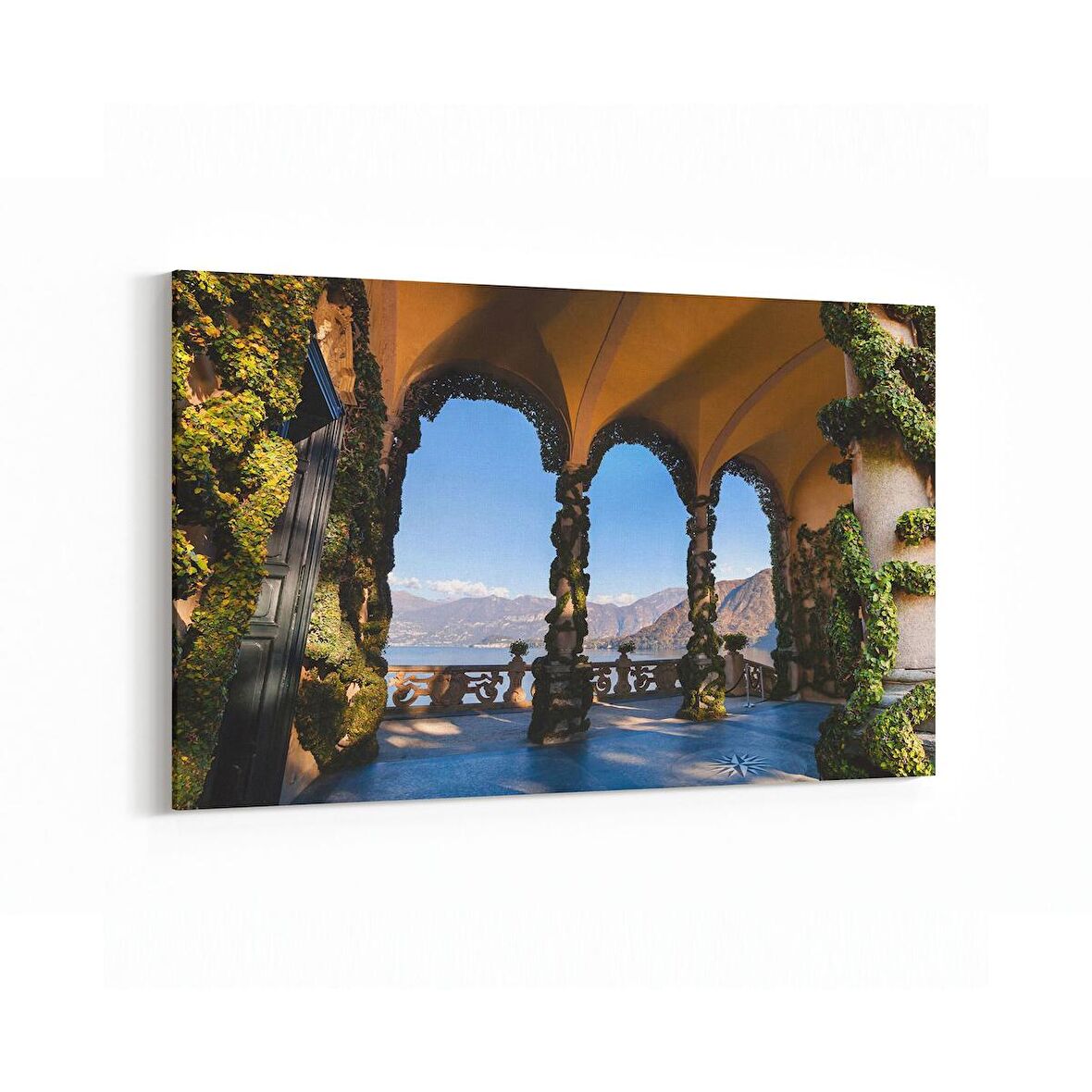 Olla 18532Y Yapı Görseli Yatay Kanvas Tablo (Ölçü: 90X60)