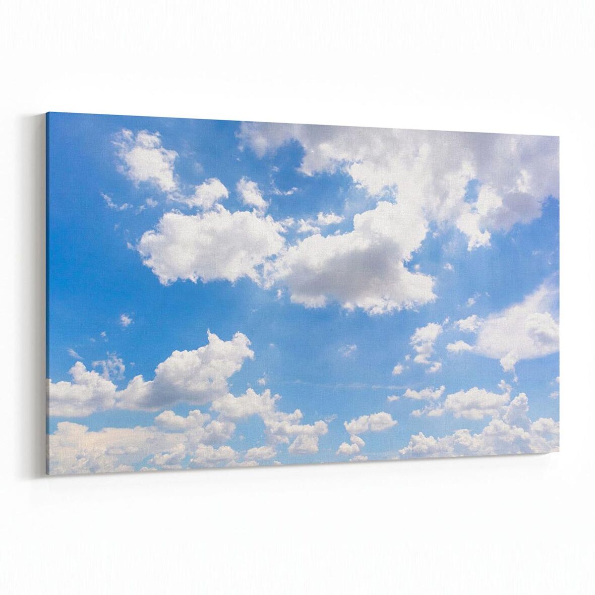 Olla 15493Y Gökyüzü Bulut Görseli  Yatay Kanvas Tablo (Ölçü: 45X30)