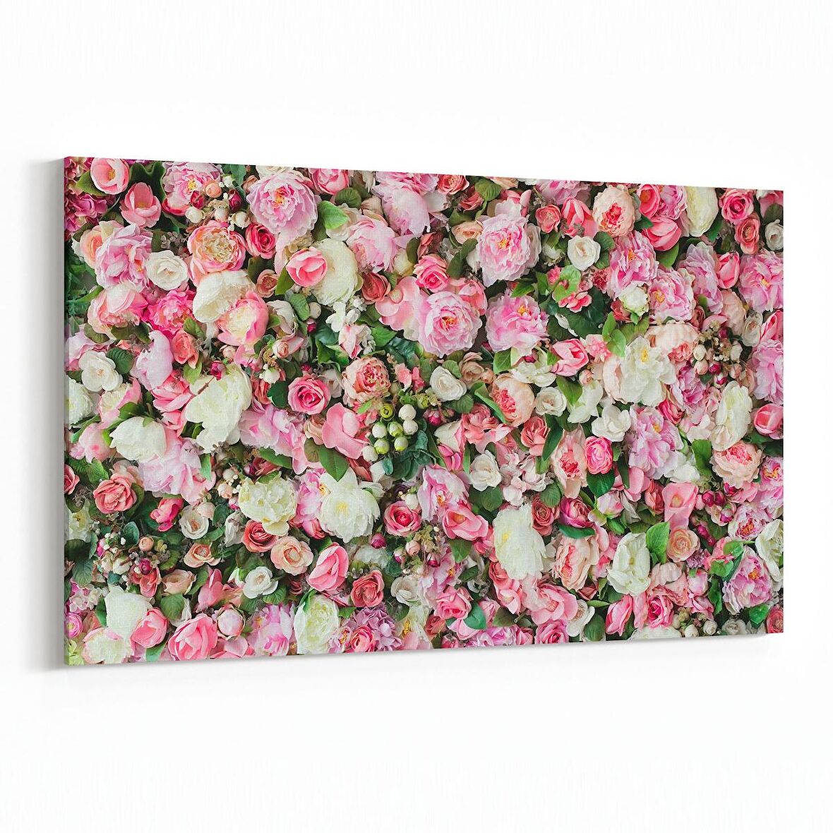 Olla 11606Y Çiçek Görseli Yatay Kanvas Tablo (Ölçü: 30X20)