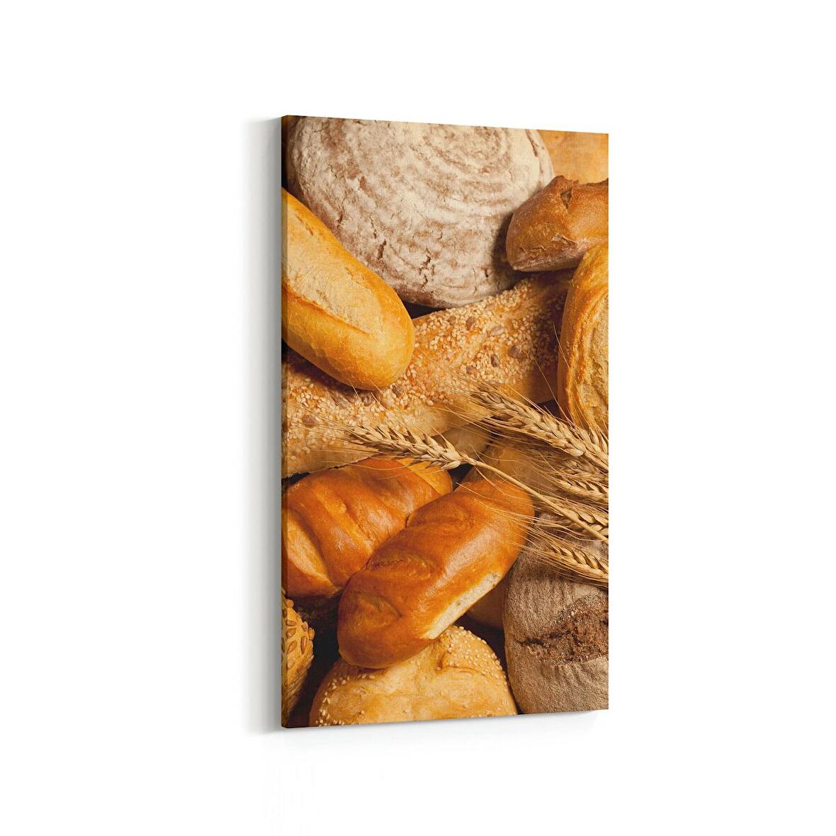 Olla 15298DD Gıda Görseli Dikey Dar Kanvas Tablo (Ölçü: 40X80)