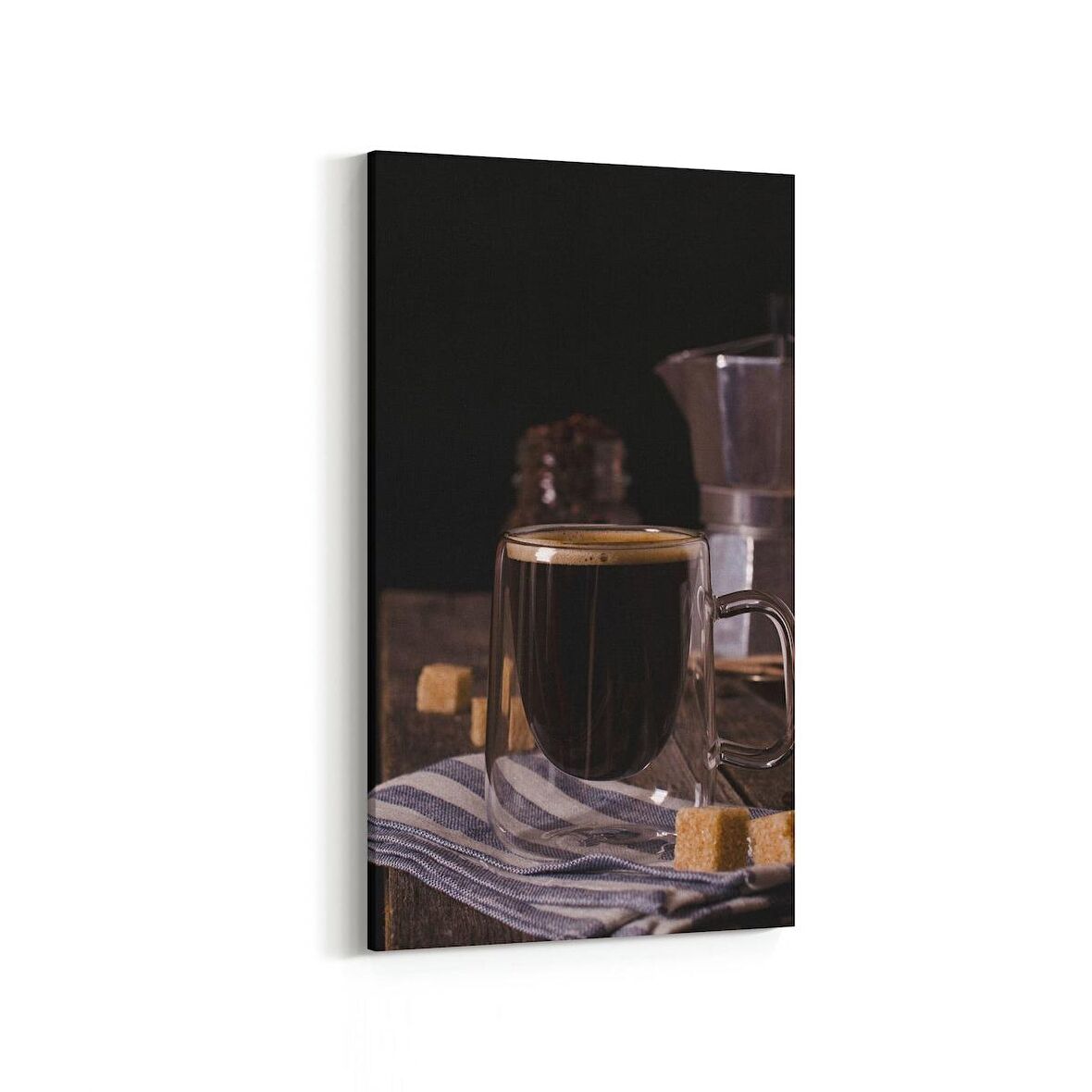 Olla 15068DD Gıda Görseli Dikey Dar Kanvas Tablo (Ölçü: 30X60)