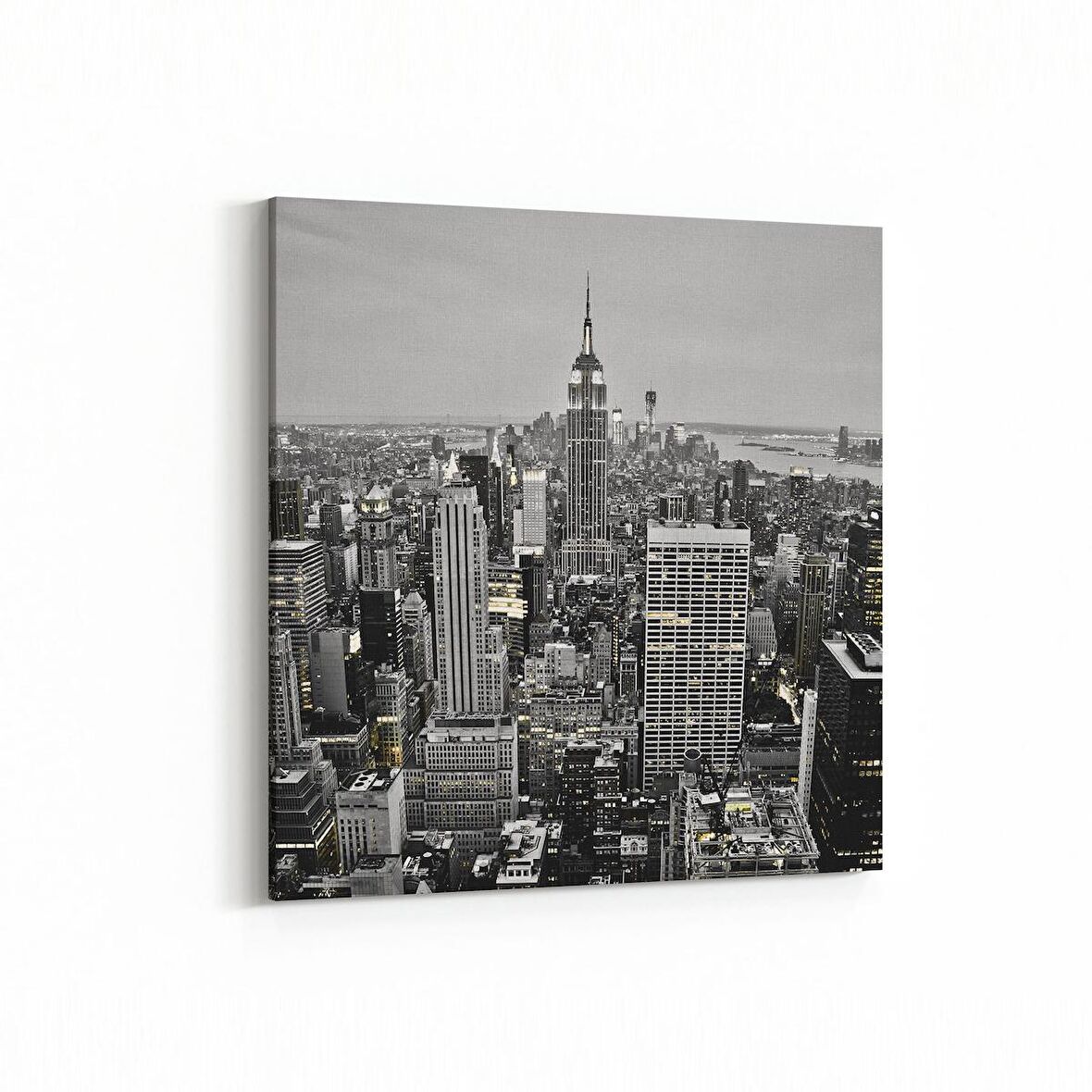 Olla 18692K Yapı Görseli Kare Kanvas Tablo (Ölçü: 30X30)