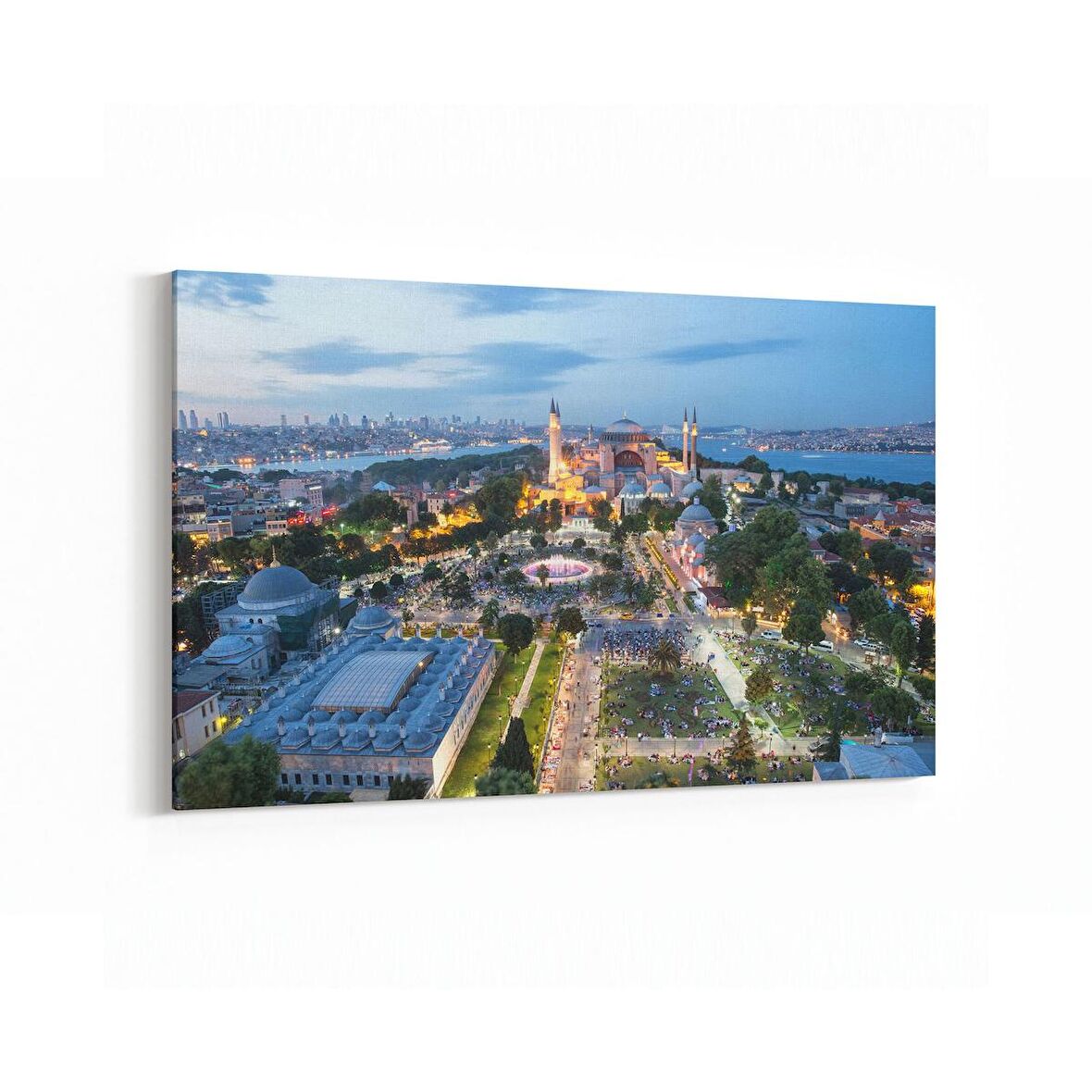 Olla 18304Y Yapı Görseli Yatay Kanvas Tablo (Ölçü: 45X30)