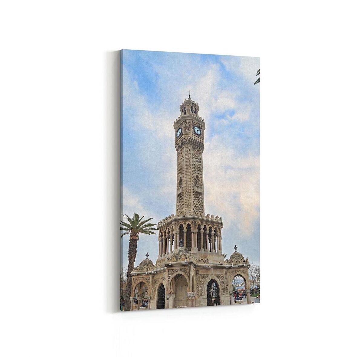 Olla 18755DD Yapı Görseli Dikey Dar Kanvas Tablo (Ölçü: 60X120)