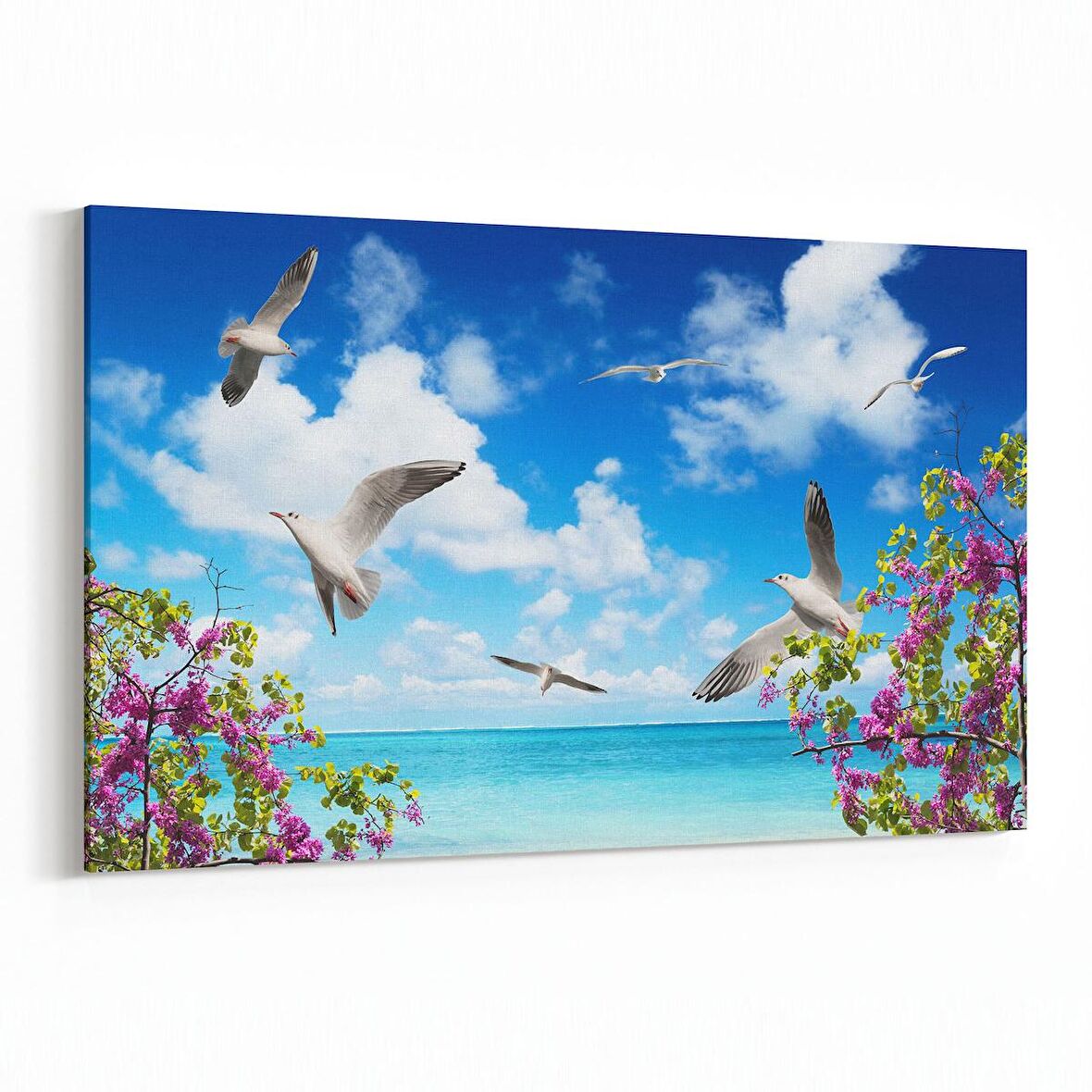 Olla 13329Y Doğa / Manzara Görseli Yatay Kanvas Tablo (Ölçü: 90X60)