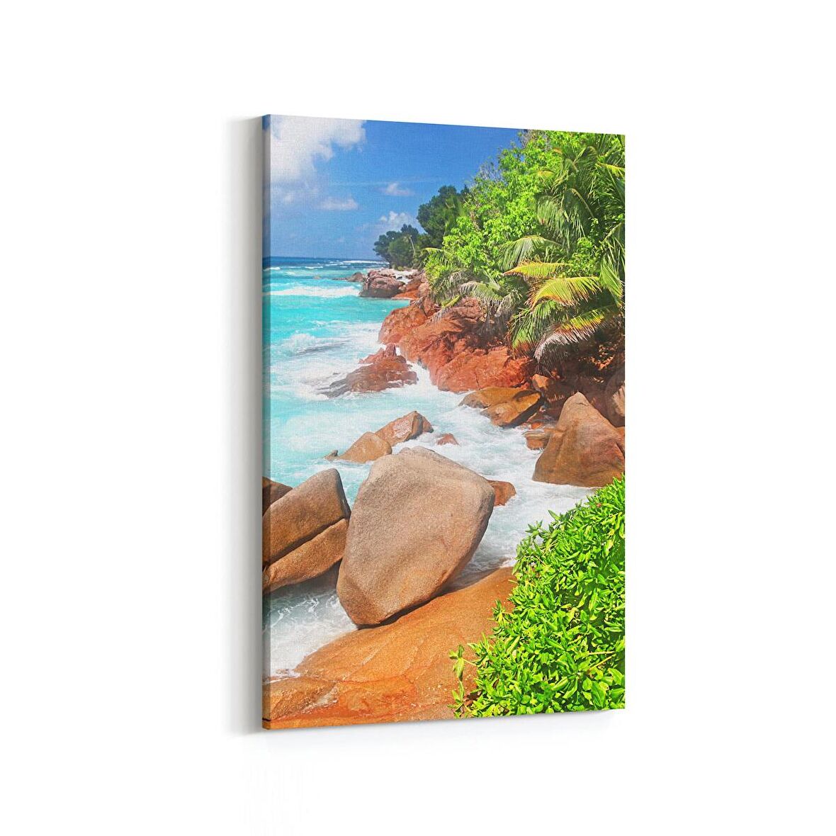 Olla 14229D Doğa / Manzara Görseli Dikey Kanvas Tablo (Ölçü: 20X30)