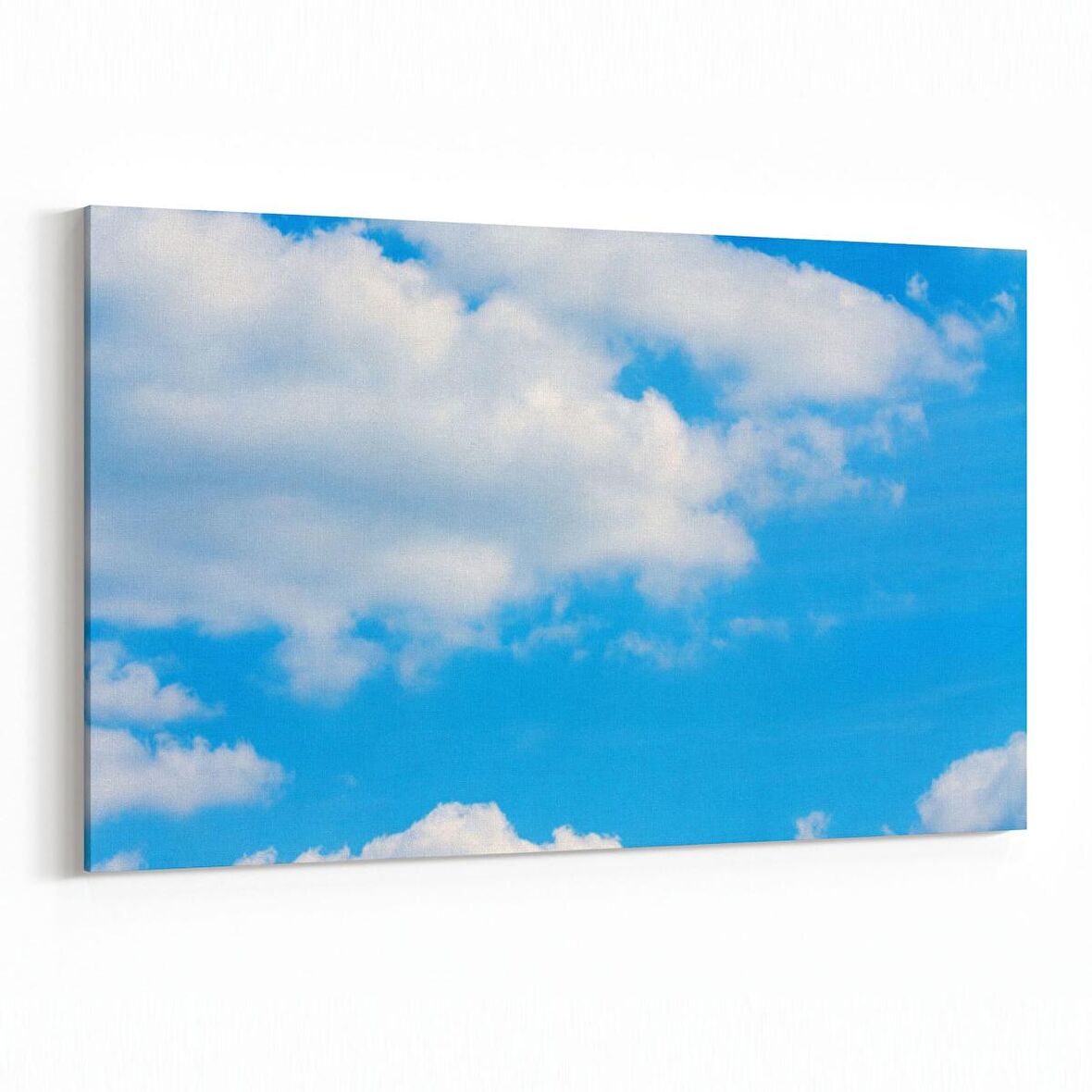 Olla 15517Y Gökyüzü Bulut Görseli  Yatay Kanvas Tablo (Ölçü: 90X60)