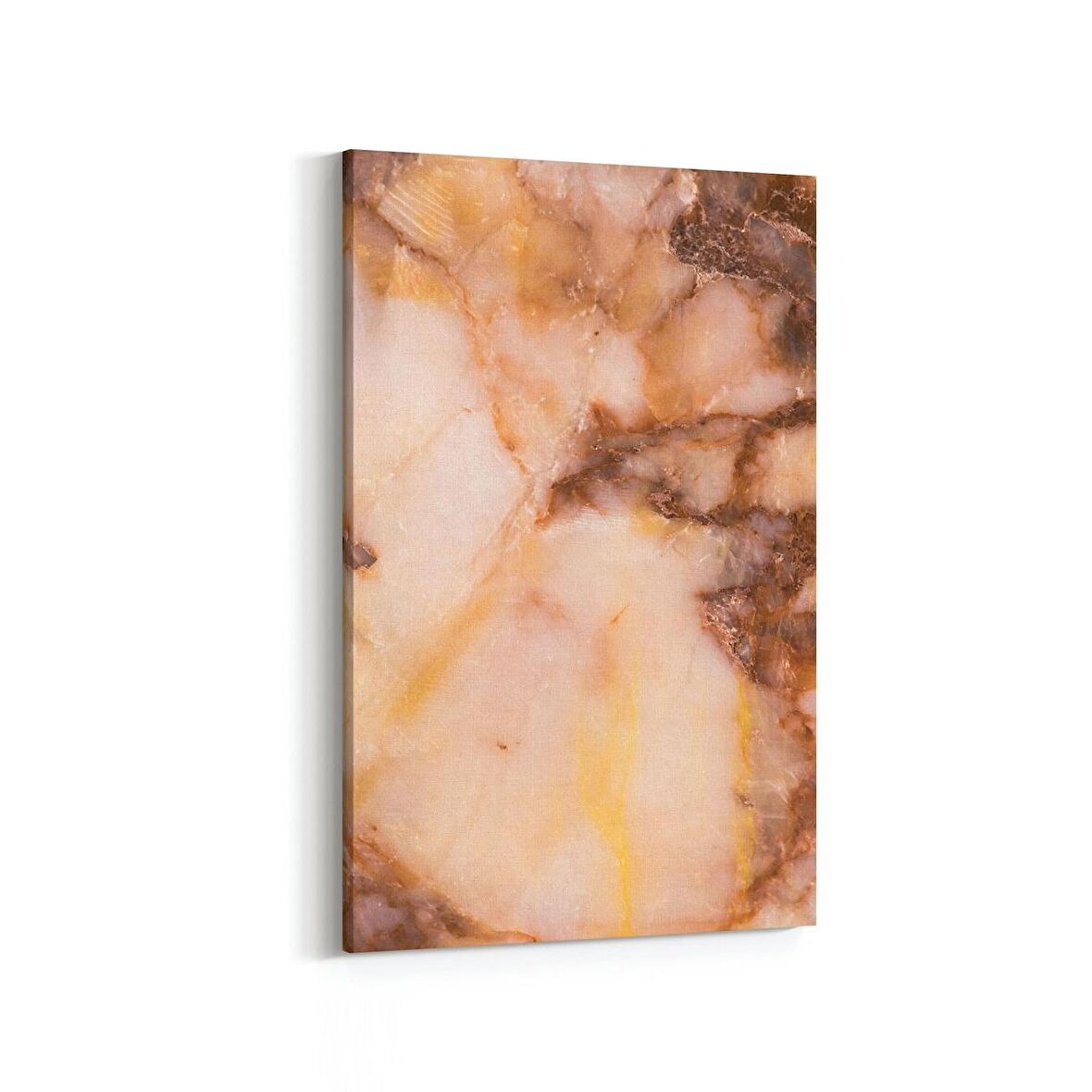 Olla 16717D Mermer Desen Görsel Dikey Kanvas Tablo (Ölçü: 60X90)