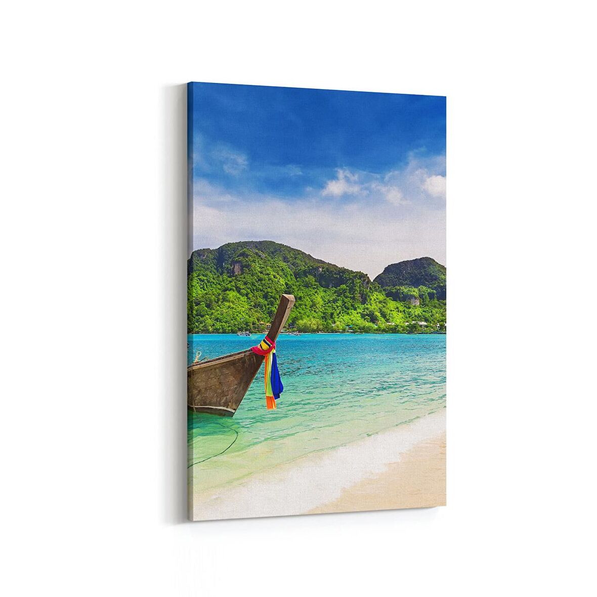 Olla 13828D Doğa / Manzara Görseli Dikey Kanvas Tablo (Ölçü: 80X120)