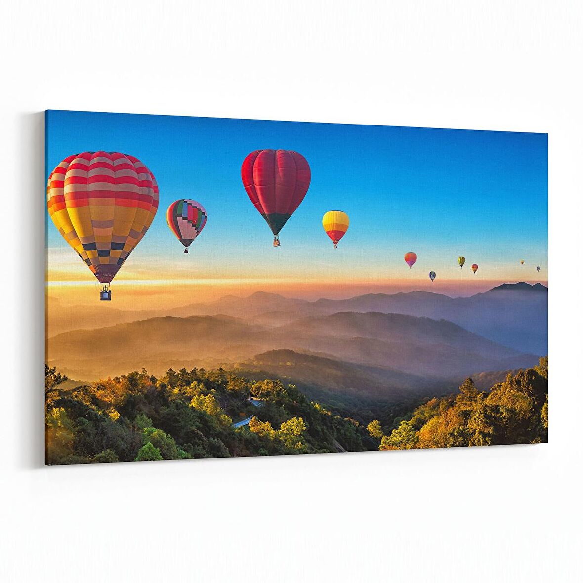 Olla 13181Y Doğa / Manzara Görseli Yatay Kanvas Tablo (Ölçü: 45X30)