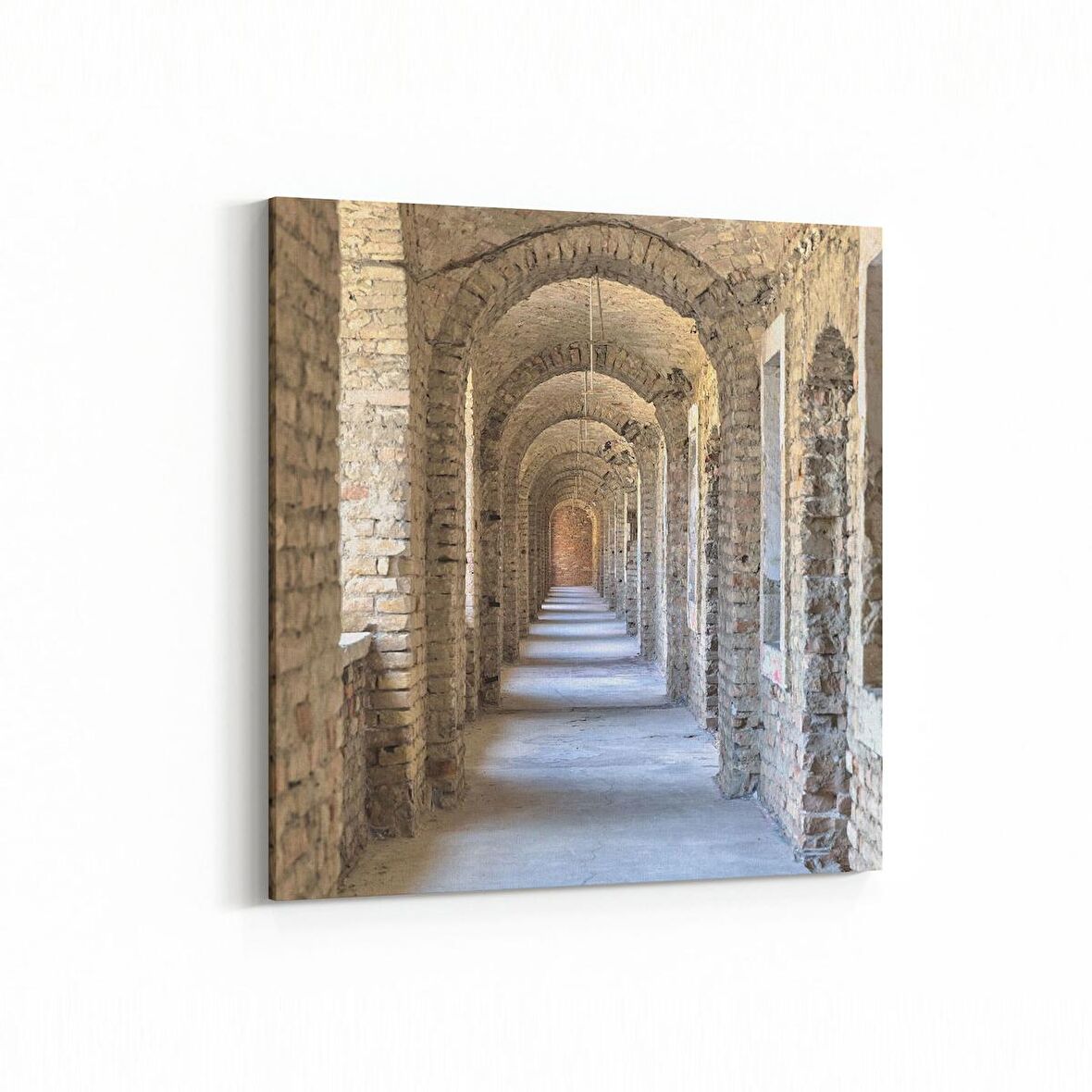 Olla 18442K4 Yapı Görseli Kare 4'lü Kanvas Tablo (Ölçü: 145X145)