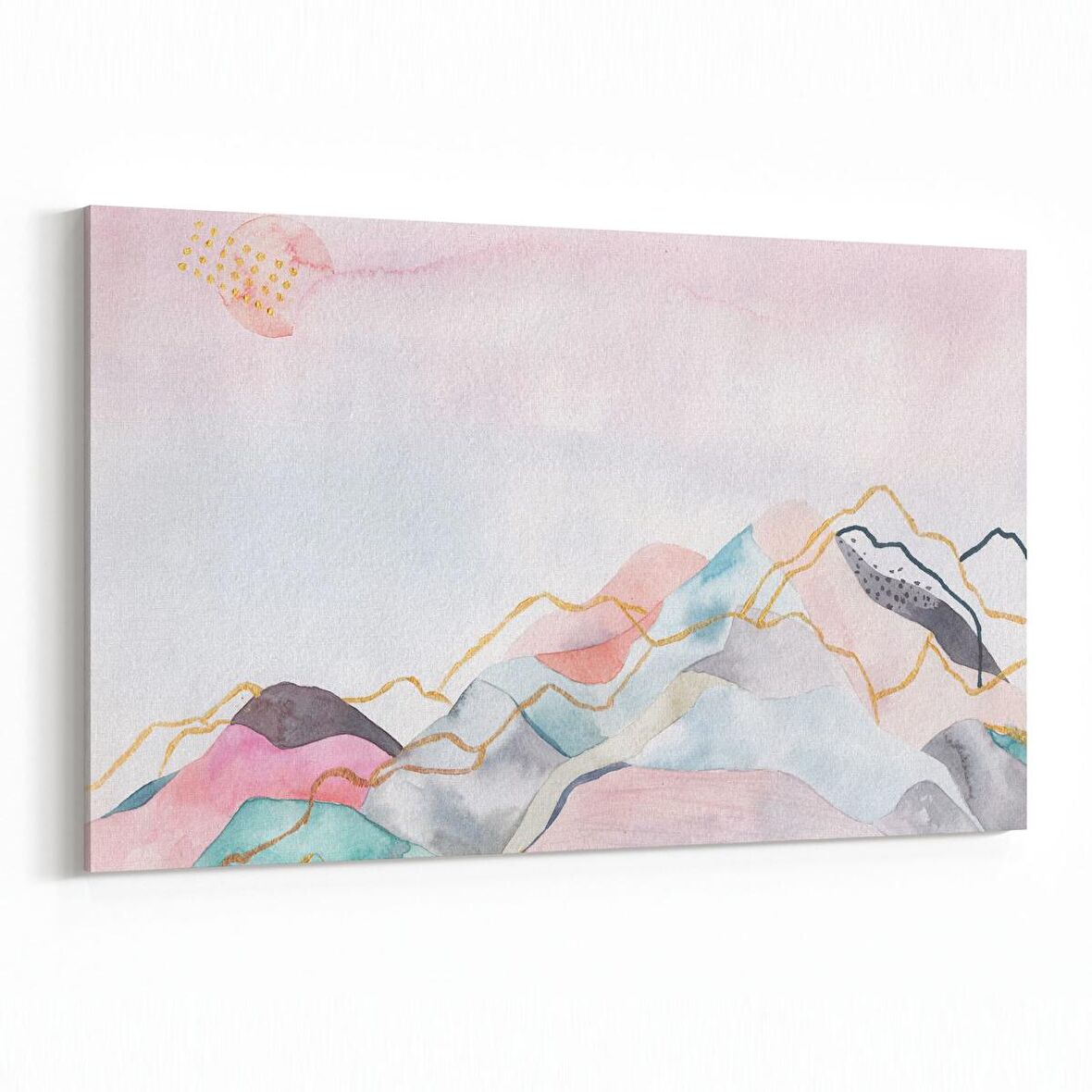 Olla 12814Y Çocuk Odası Görseli Yatay Kanvas Tablo (Ölçü: 150X100)