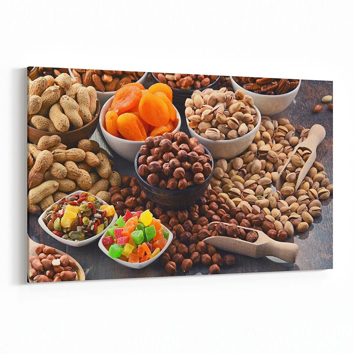 Olla 15251Y Gıda Görseli Yatay Kanvas Tablo (Ölçü: 70X50)