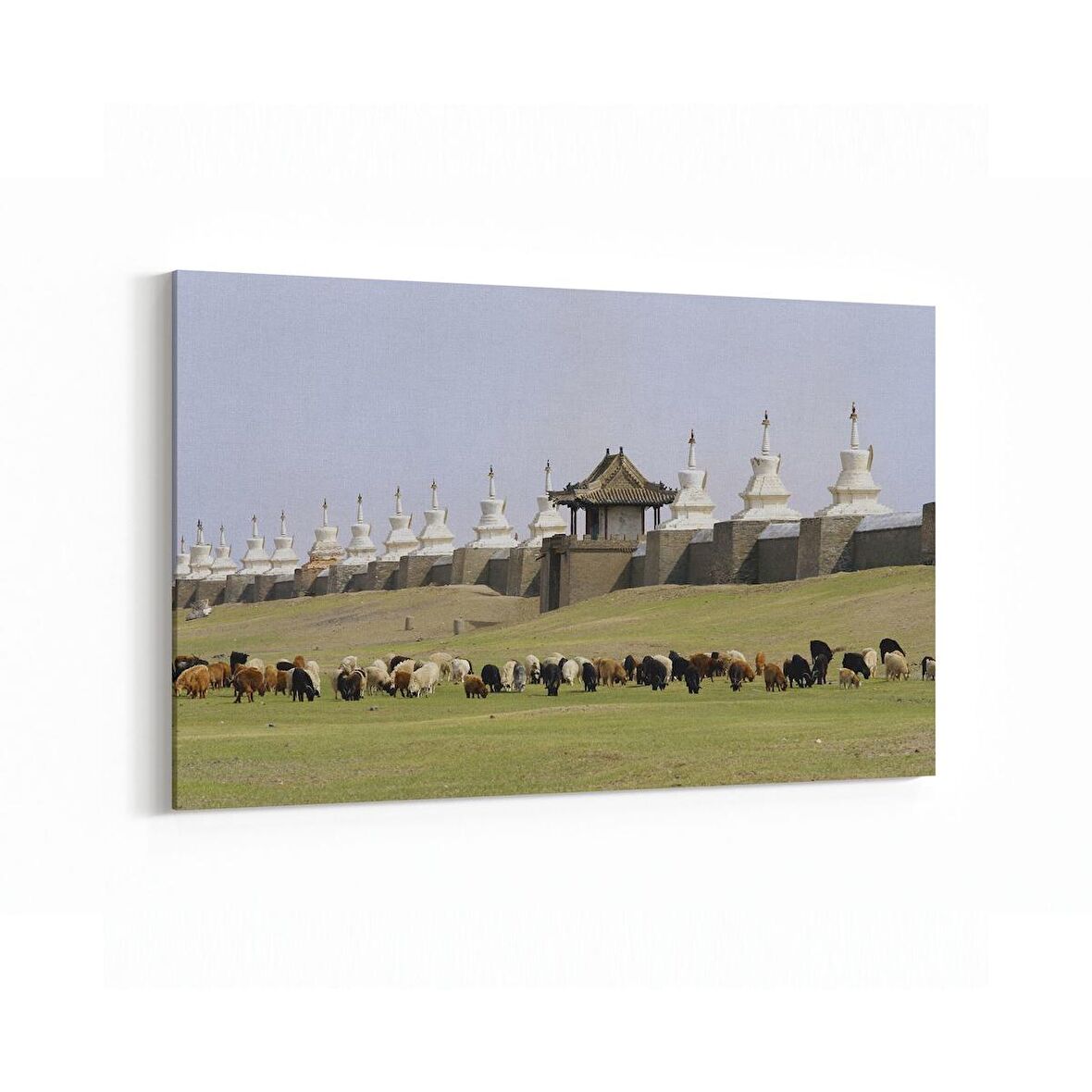 Olla 18345Y Yapı Görseli Yatay Kanvas Tablo (Ölçü: 30X20)