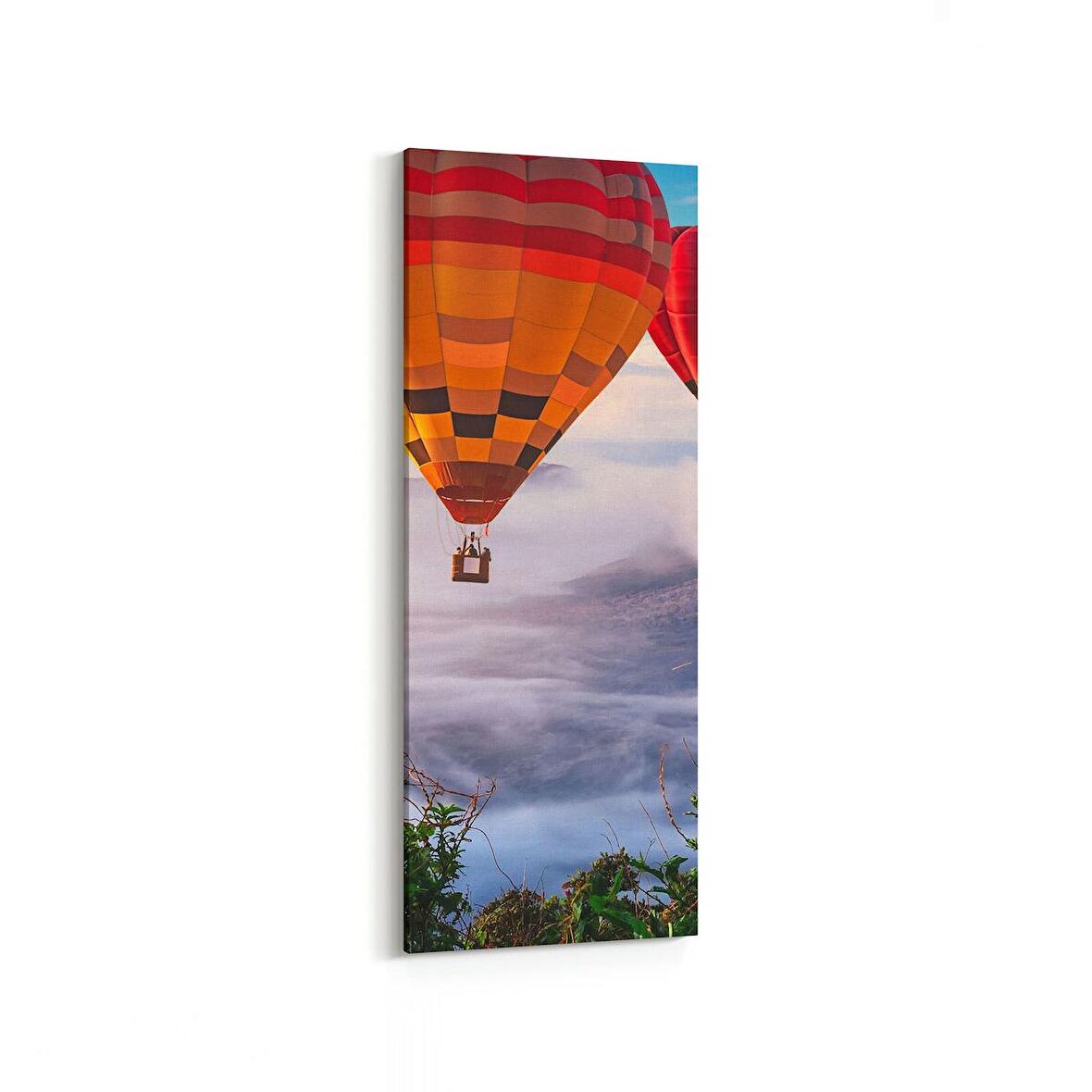 Olla 13288DI Doğa / Manzara Görseli Dikey İnce Kanvas Tablo (Ölçü: 40X120)