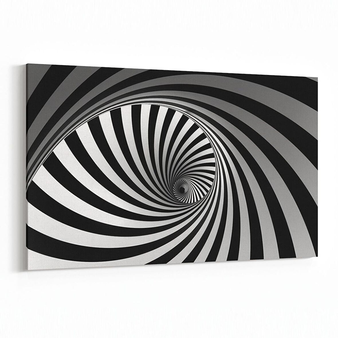 Olla 10266Y Abstract Girdap Görsel Yatay Kanvas Tablo (Ölçü: 150X100)