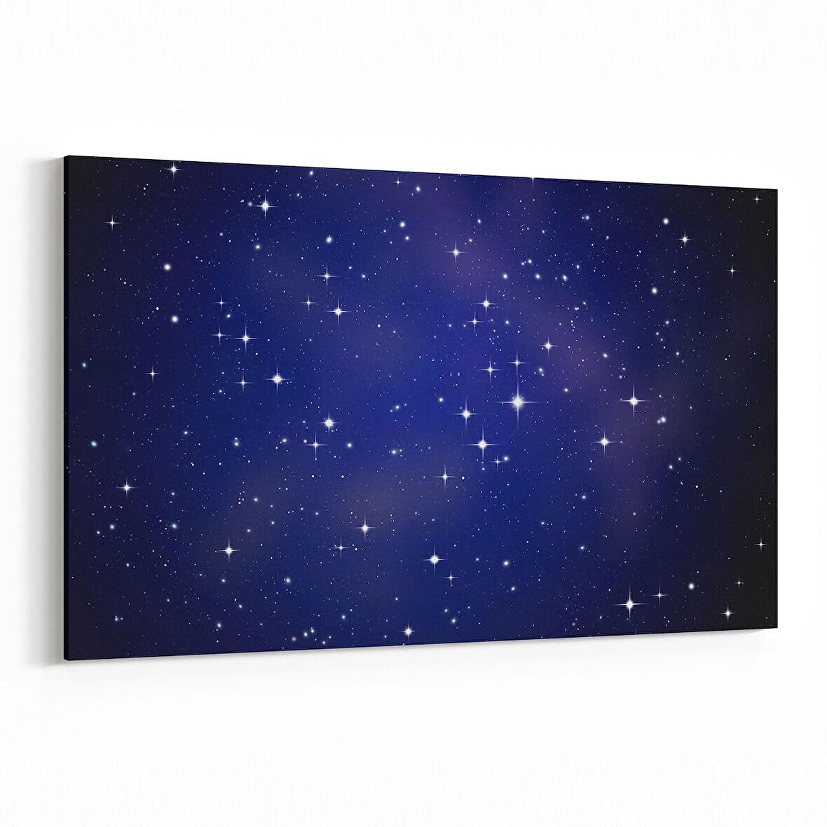 Olla 14847Y Gece Gökyüzü Görseli Yatay Kanvas Tablo (Ölçü: 150X100)