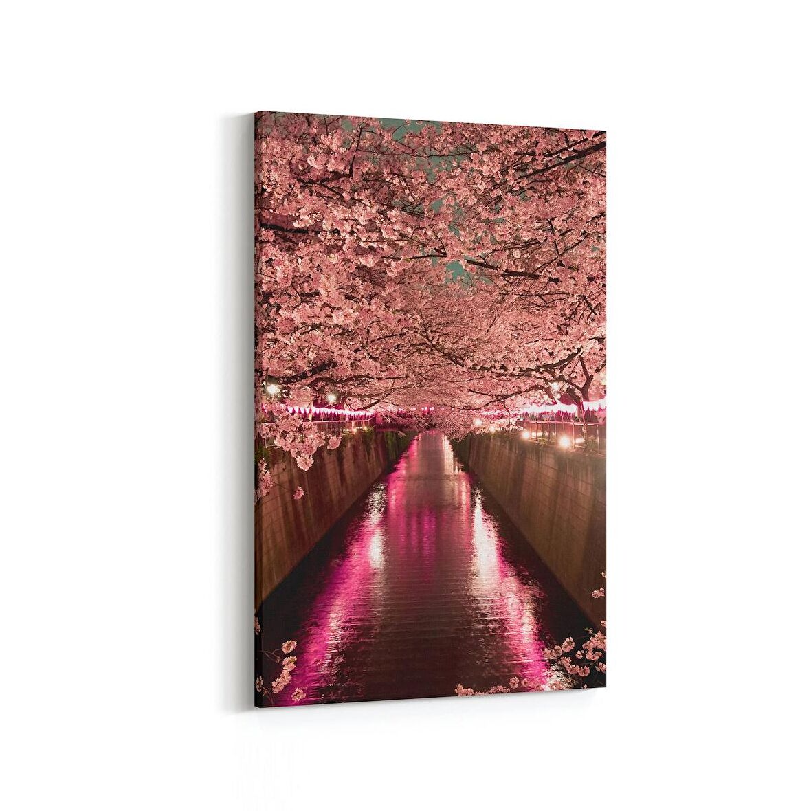 Olla 14000D Doğa / Manzara Görseli Dikey Kanvas Tablo (Ölçü: 100X150)