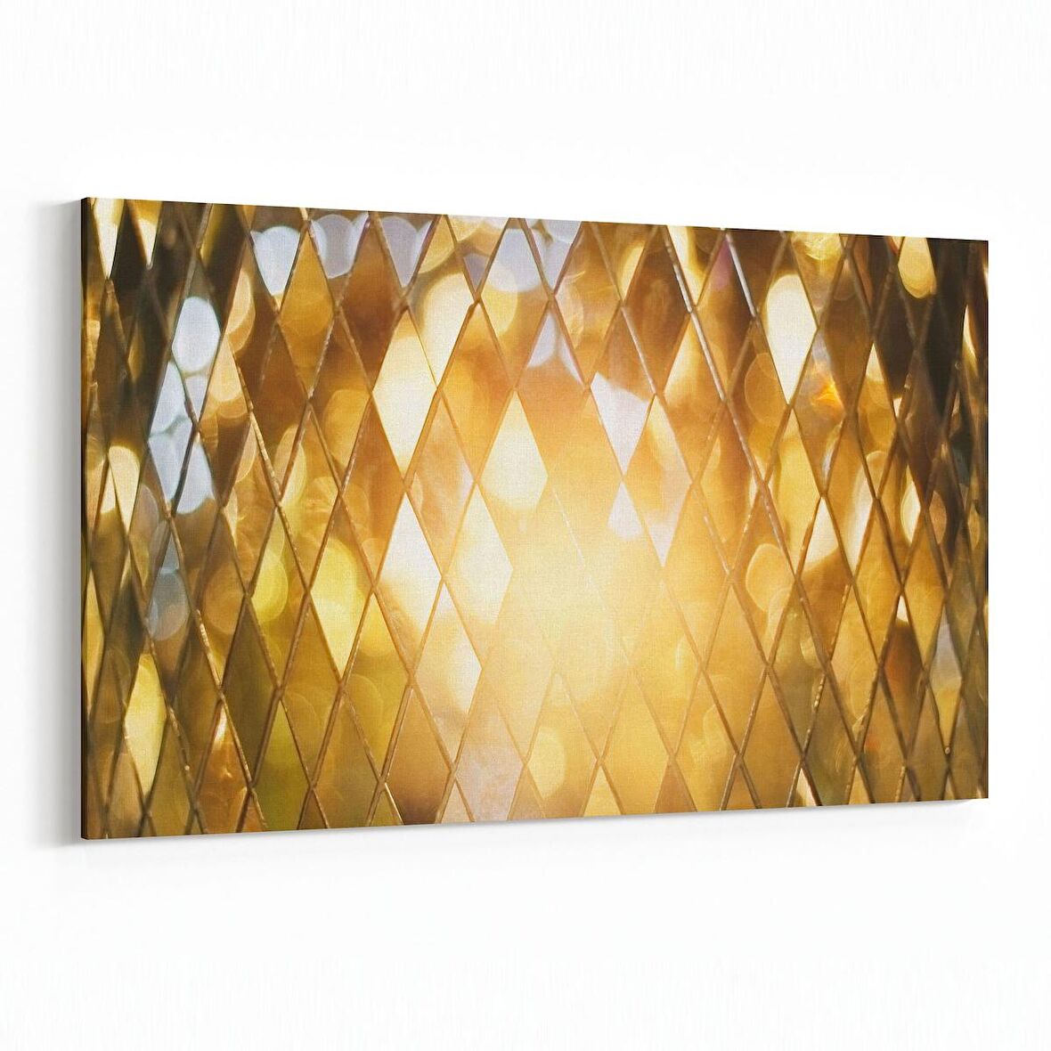 Olla 10039Y Abstract 3 Boyut Görsel Yatay Kanvas Tablo (Ölçü: 90X60)