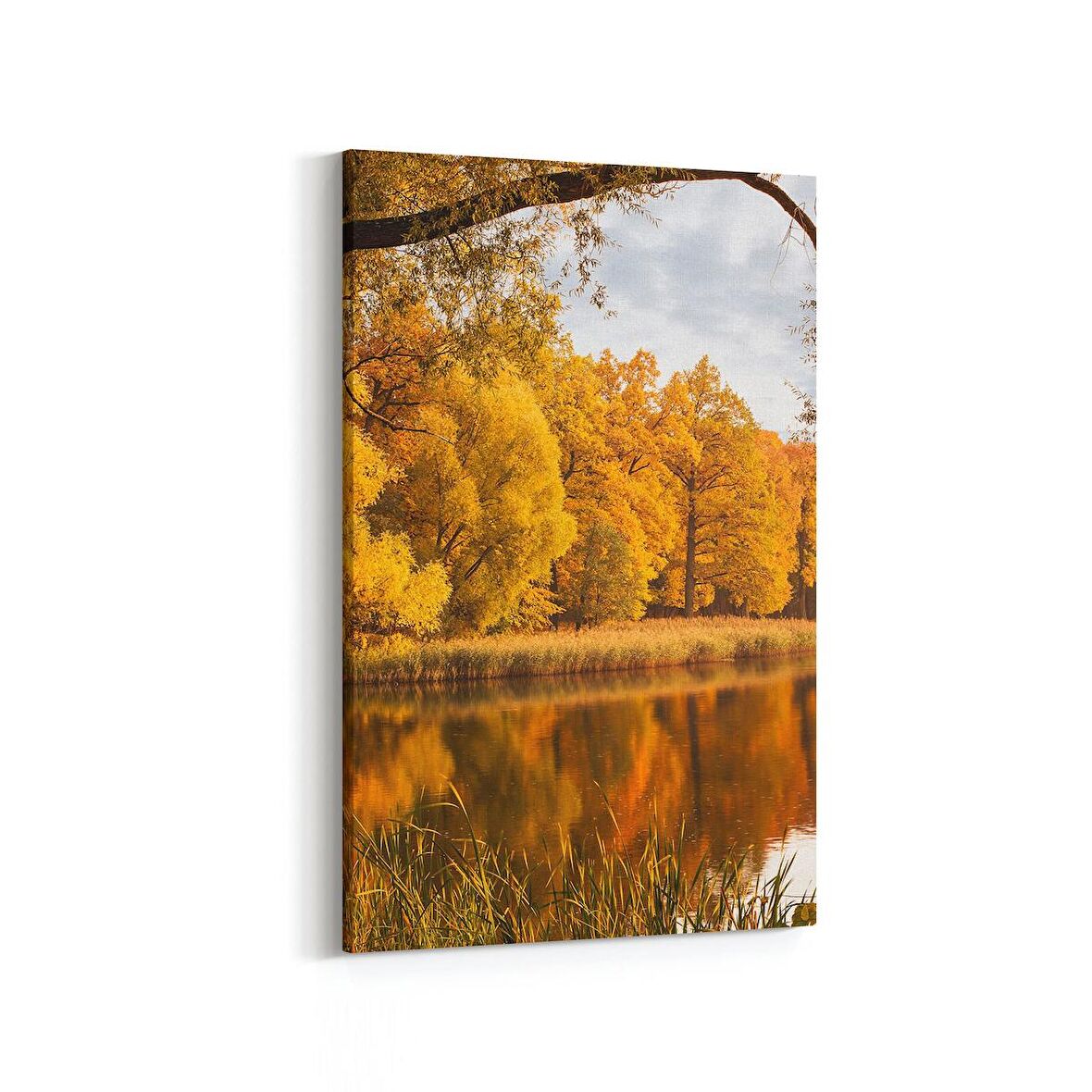 Olla 13581D Doğa / Manzara Görseli Dikey Kanvas Tablo (Ölçü: 60X90)