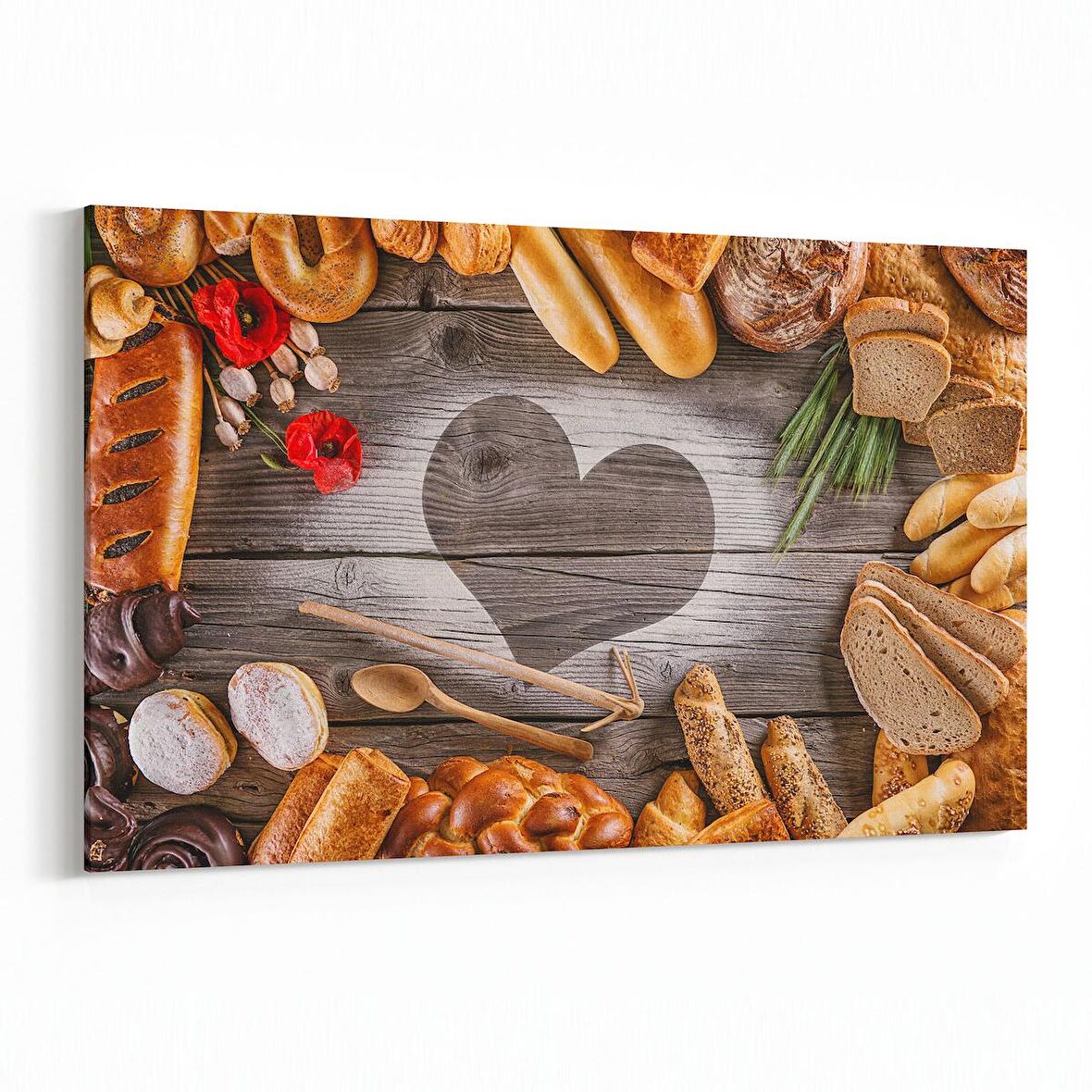 Olla 15172Y Gıda Görseli Yatay Kanvas Tablo (Ölçü: 70X50)