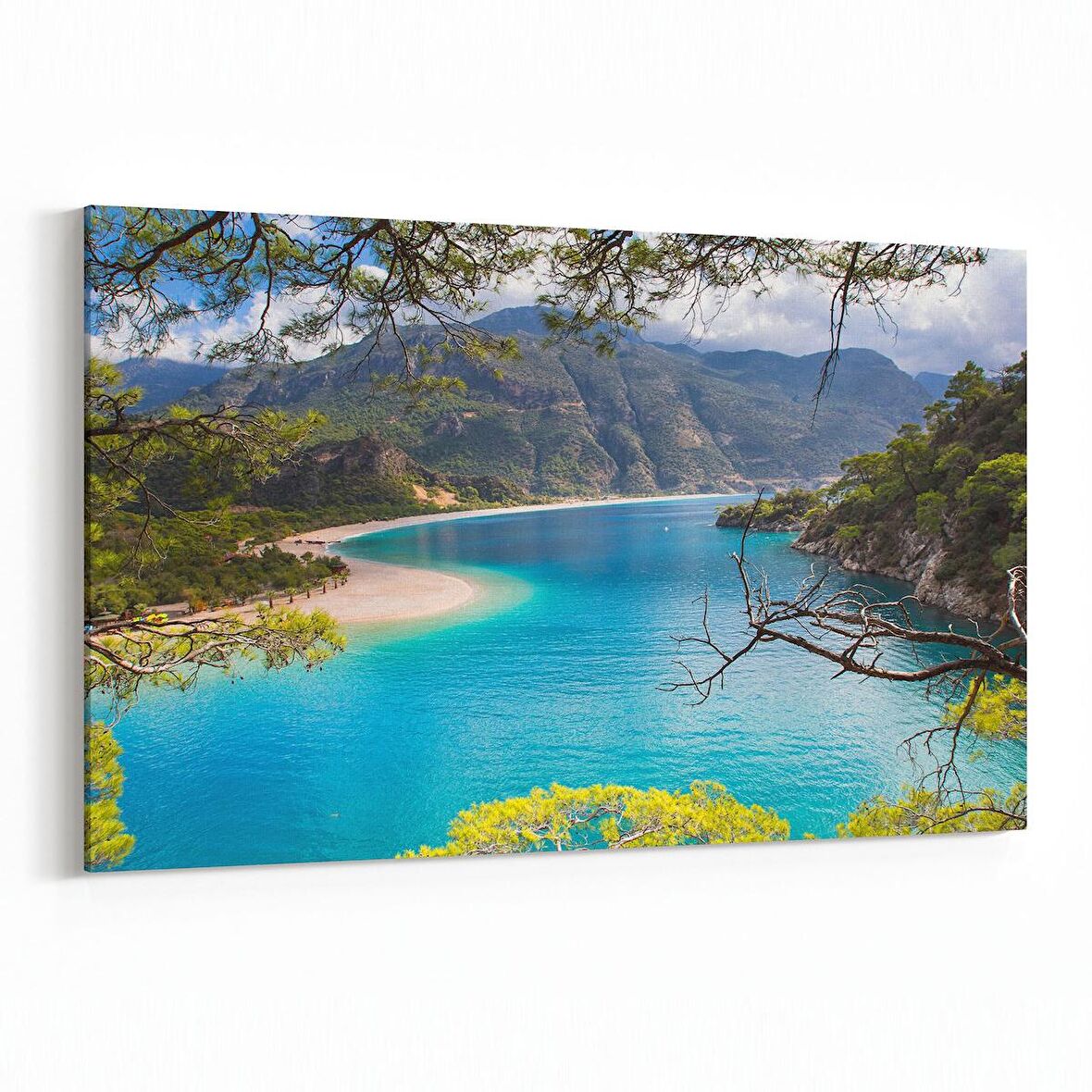 Olla 13794Y Doğa / Manzara Görseli Yatay Kanvas Tablo (Ölçü: 150X100)