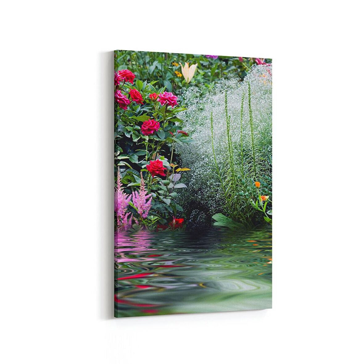 Olla 17069D Spa / Masaj Görseli Dikey Kanvas Tablo (Ölçü: 80X120)