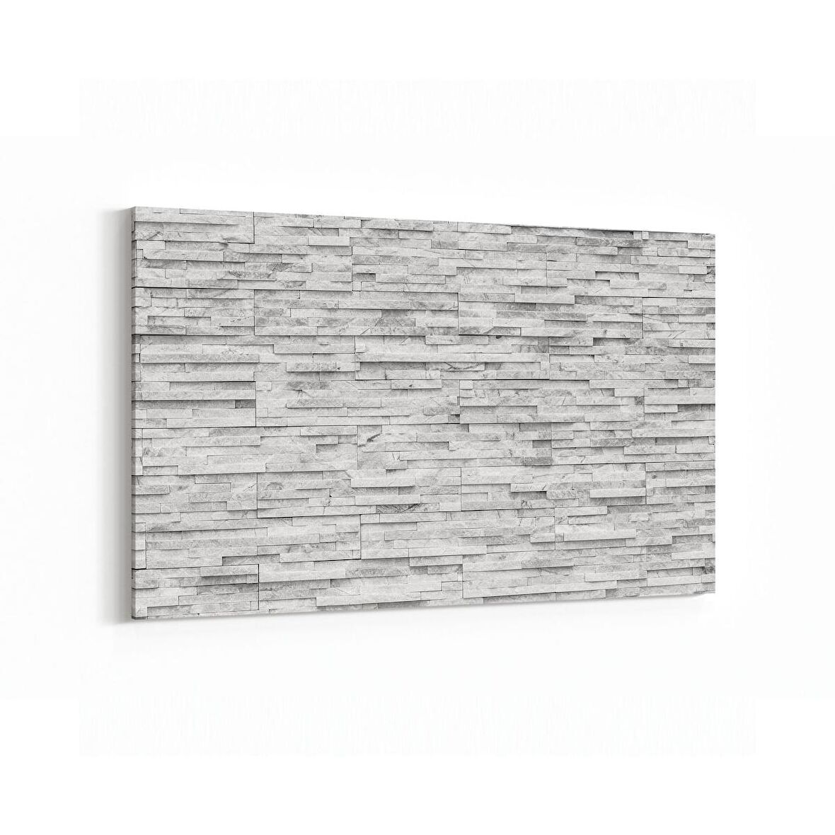 Olla 17331Y Taş / Tuğla Görseli Yatay Kanvas Tablo (Ölçü: 90X60)