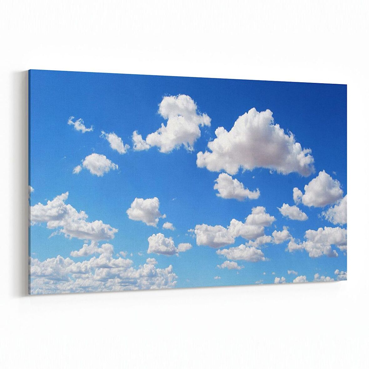 Olla 15727Y Gökyüzü Bulut Görseli  Yatay Kanvas Tablo (Ölçü: 45X30)