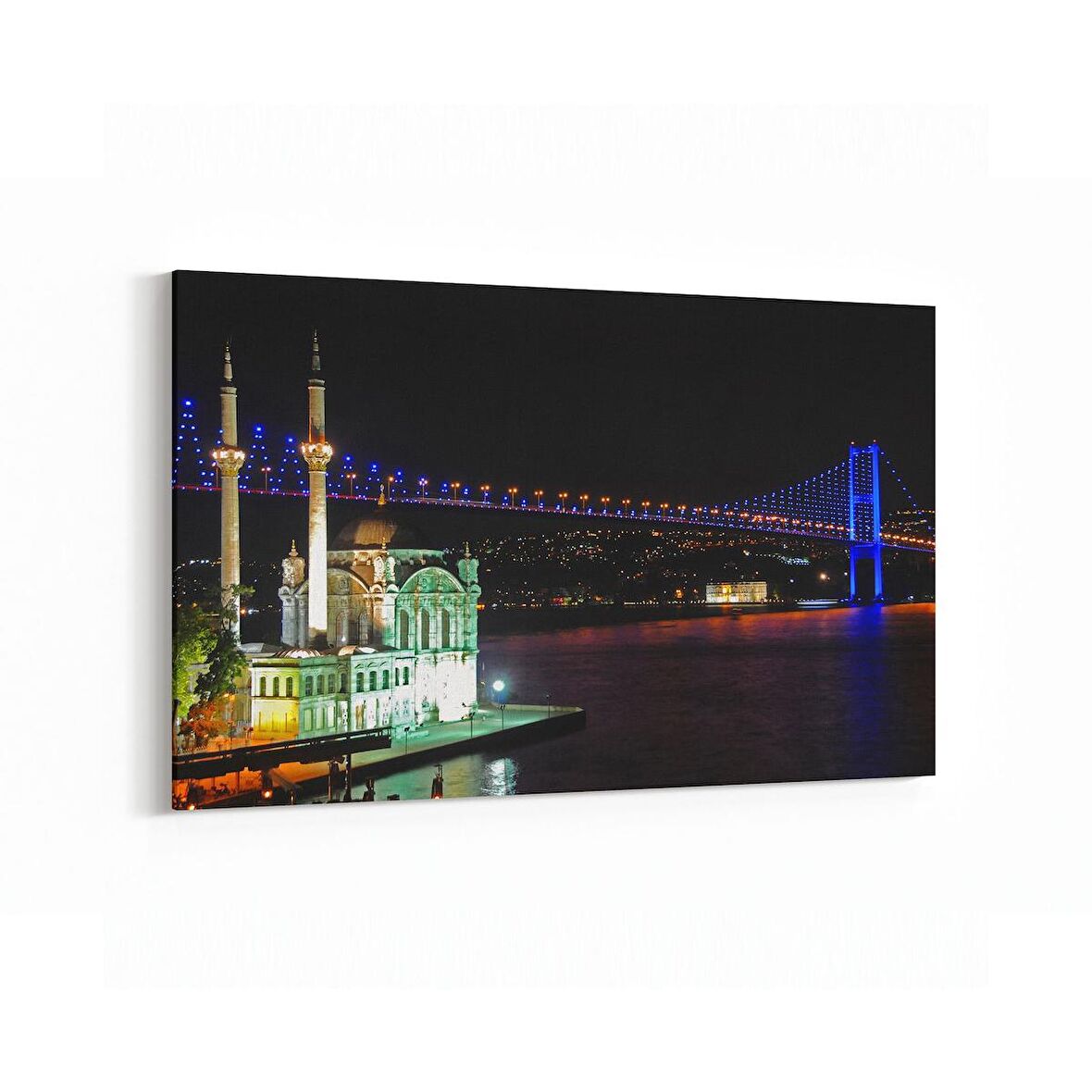 Olla 18598Y Yapı Görseli Yatay Kanvas Tablo (Ölçü: 70X50)