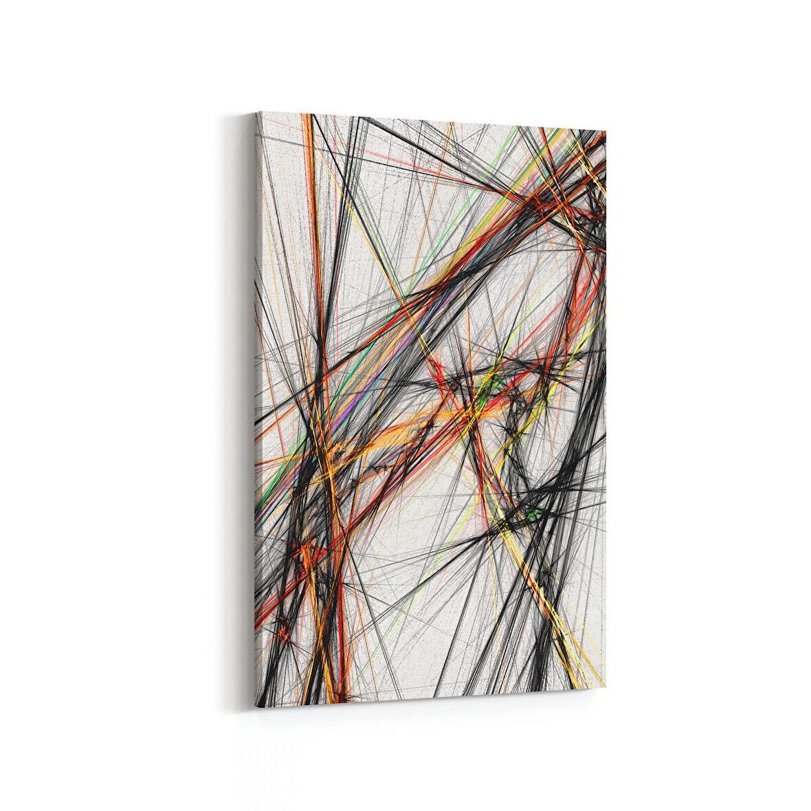 Olla 10062D Abstract Görsel Dikey Kanvas Tablo (Ölçü: 20X30)