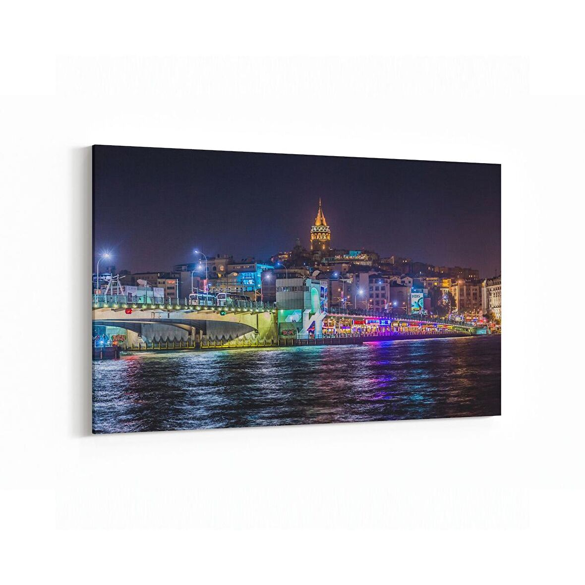 Olla 18219Y Yapı Görseli Yatay Kanvas Tablo (Ölçü: 90X60)