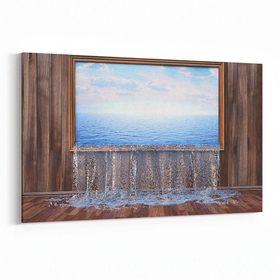 Olla 13248Y Doğa / Manzara Görseli Yatay Kanvas Tablo (Ölçü: 90X60)