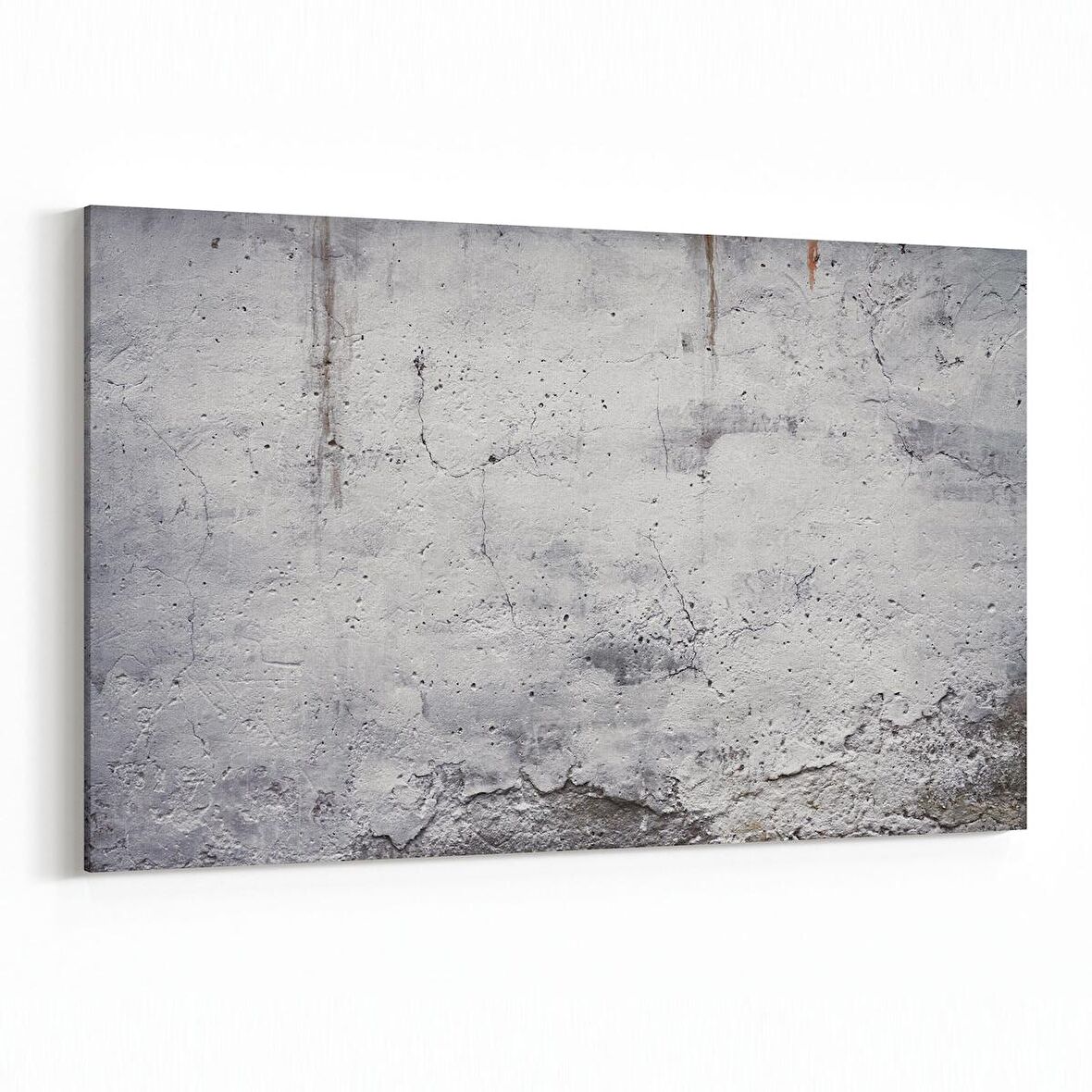 Olla 12454Y Beton Görseli Yatay Kanvas Tablo (Ölçü: 90X60)