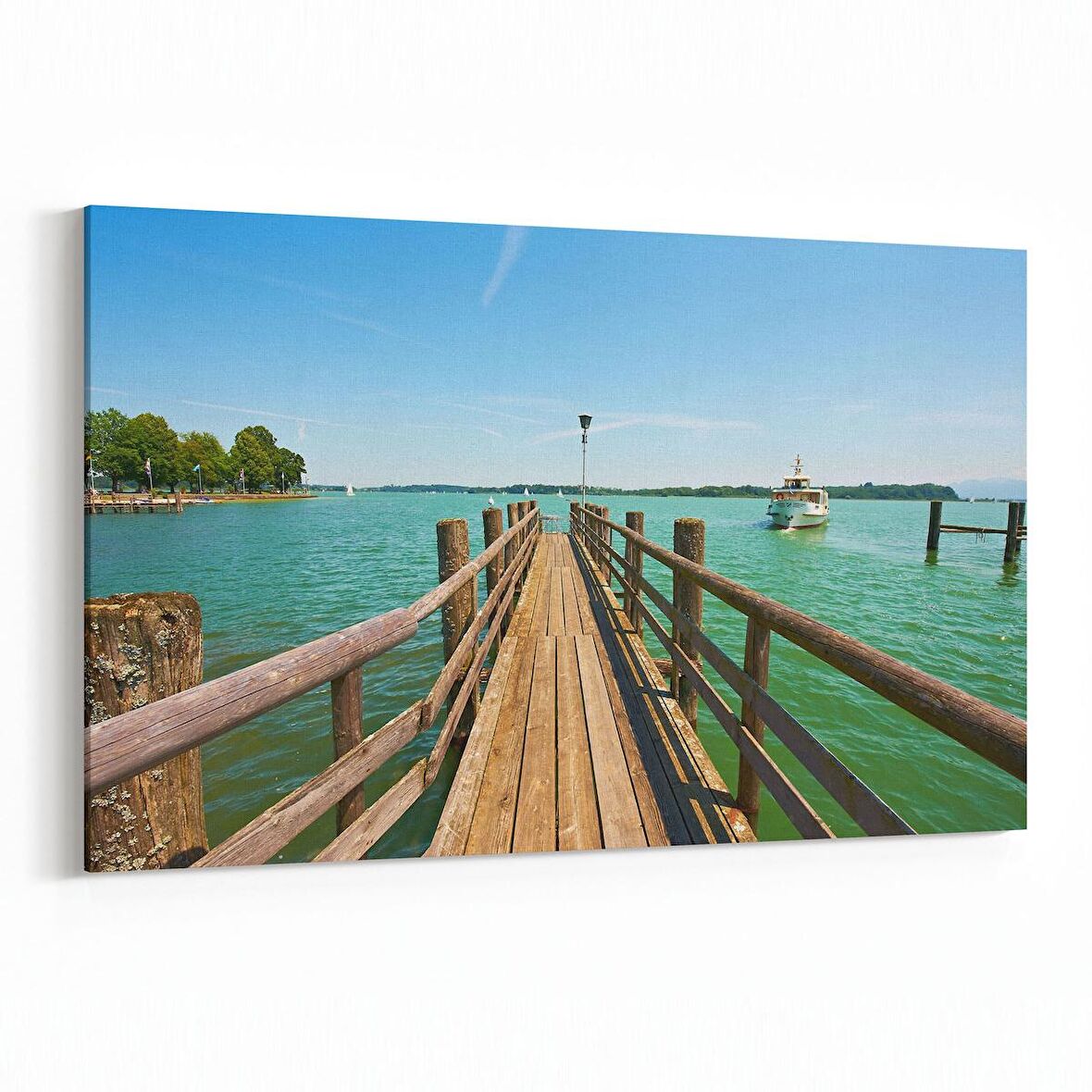 Olla 14548Y Doğa / Manzara Görseli Yatay Kanvas Tablo (Ölçü: 45X30)