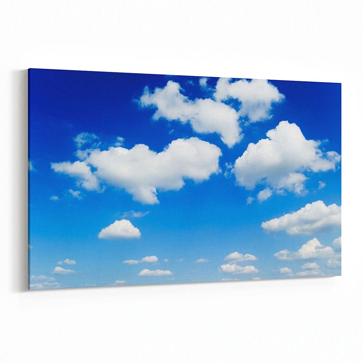 Olla 15800Y Gökyüzü Bulut Görseli  Yatay Kanvas Tablo (Ölçü: 45X30)