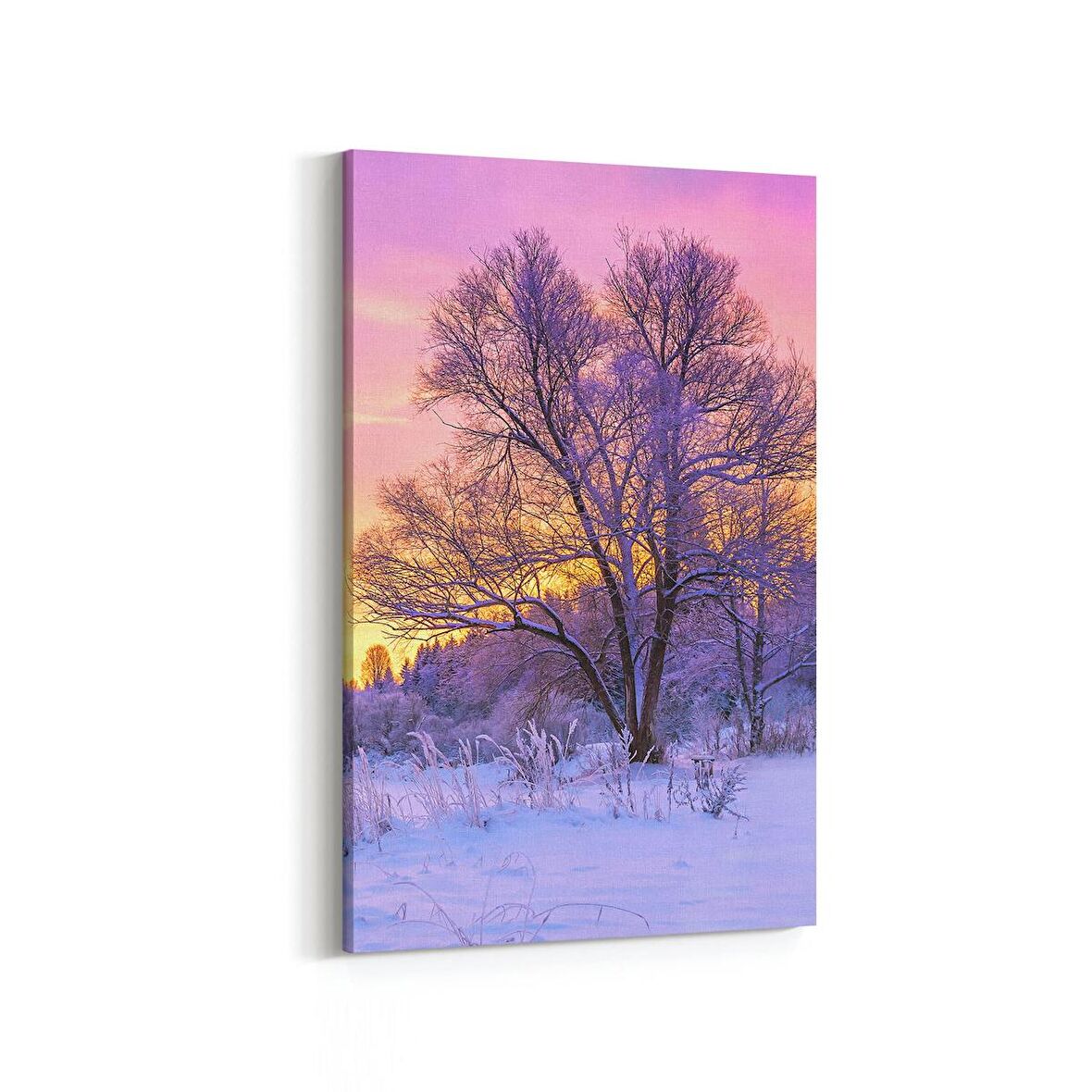 Olla 14479D Doğa / Manzara Görseli Dikey Kanvas Tablo (Ölçü: 20X30)