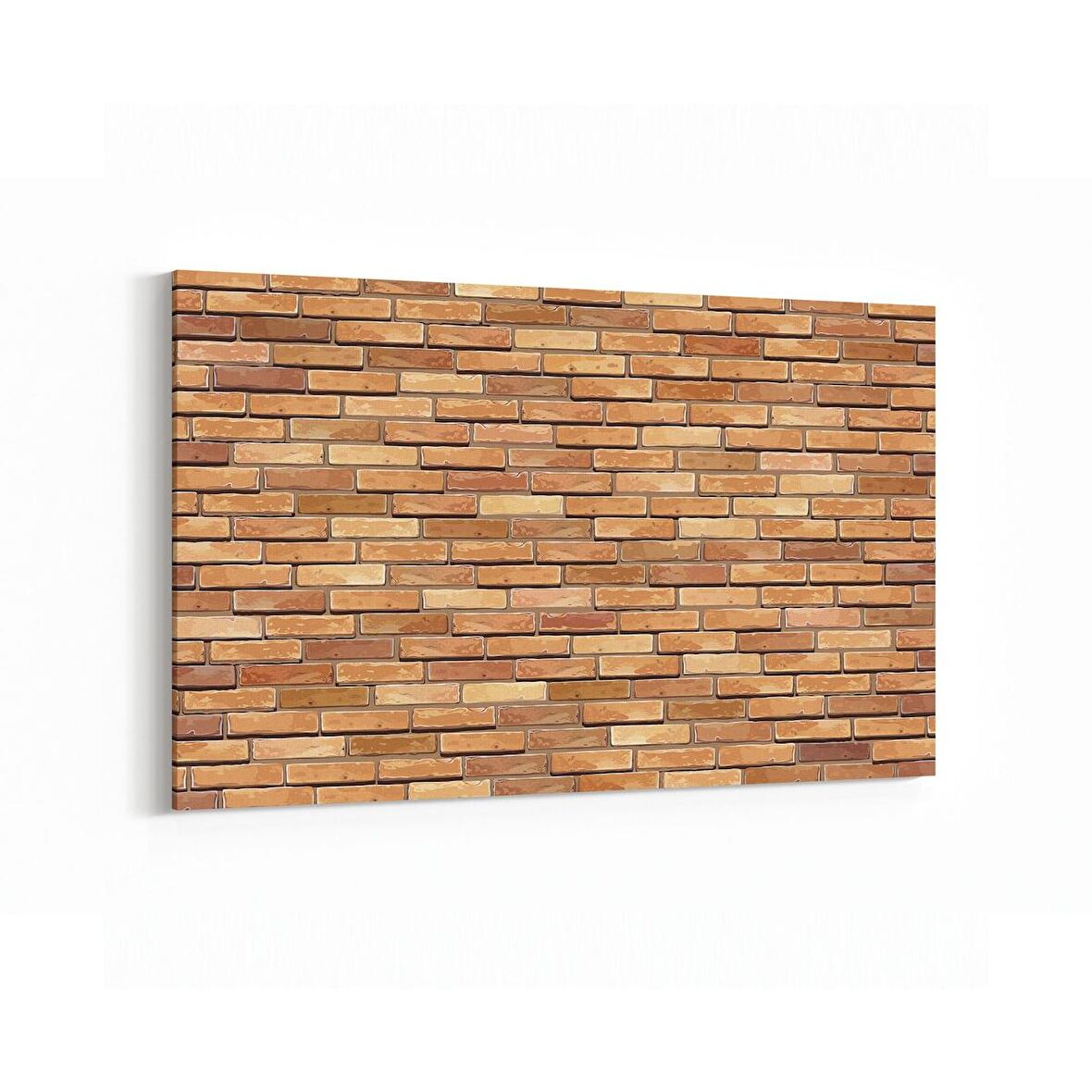 Olla 17343Y Taş / Tuğla Görseli Yatay Kanvas Tablo (Ölçü: 30X20)